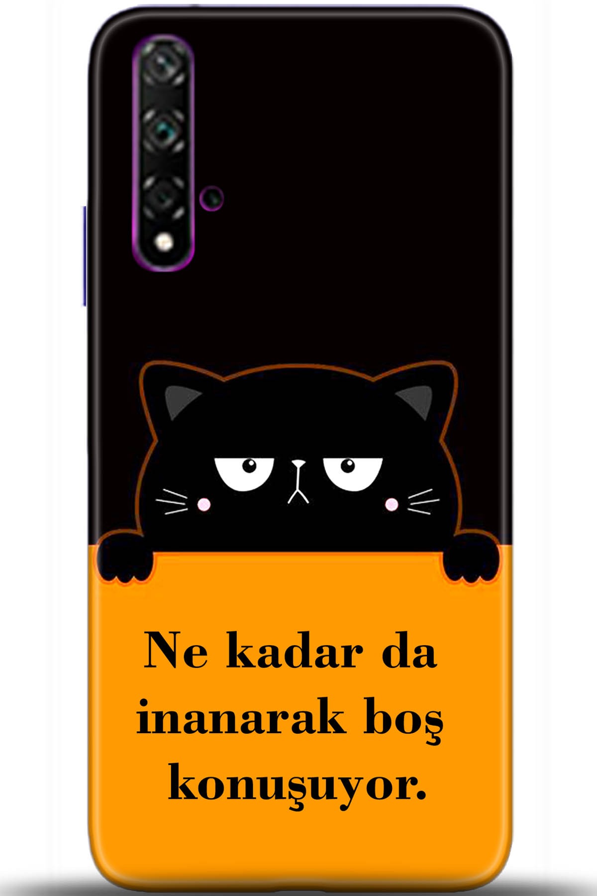 Huawei Nova 5T Uyumlu Kılıf HD Baskılı Kılıf - Followed Institution 5468