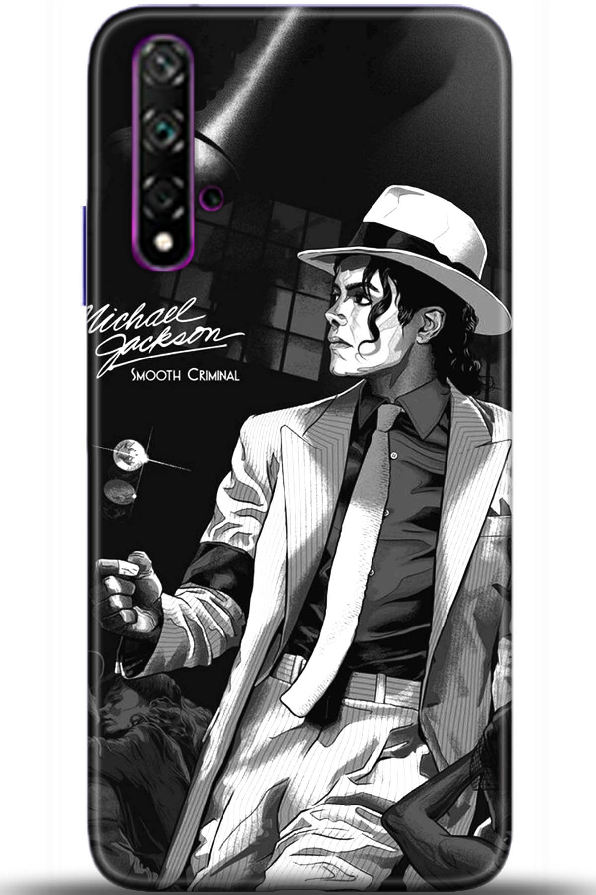 Huawei Nova 5T Uyumlu Kılıf HD Baskılı Kılıf - Followed Institution 5558