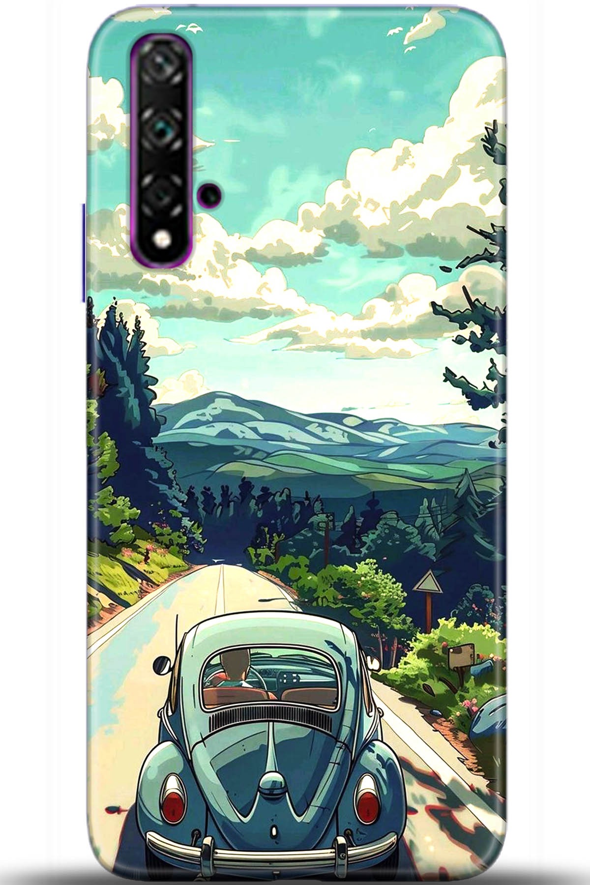 Huawei Nova 5T Uyumlu Kılıf HD Baskılı Kılıf - Followed Institution 5563