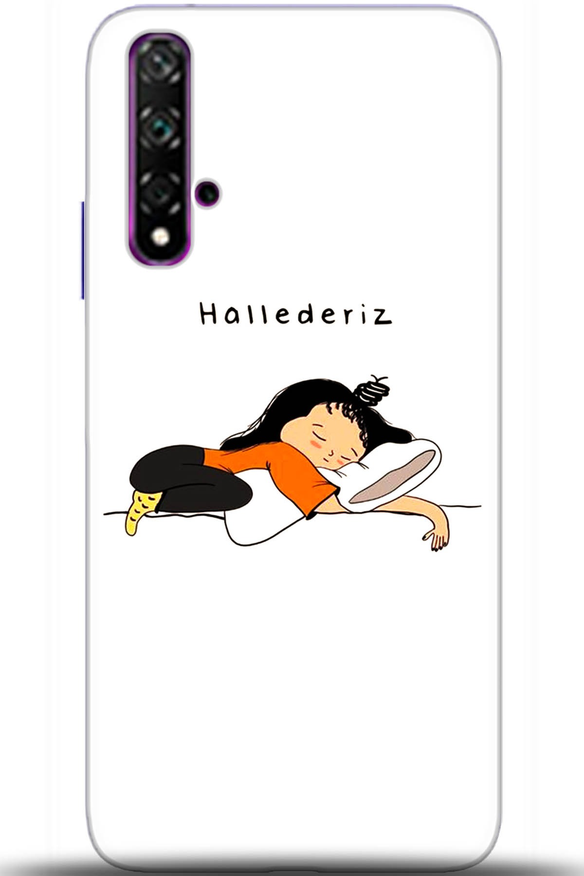 Huawei Nova 5T Uyumlu Kılıf HD Baskılı Kılıf - Followed Institution 5591