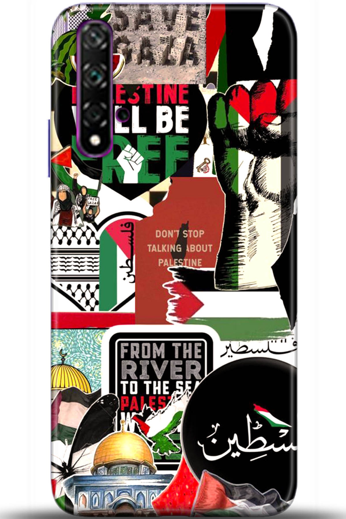 Huawei Nova 5T Uyumlu Kılıf HD Baskılı Kılıf - Followed Institution 5617