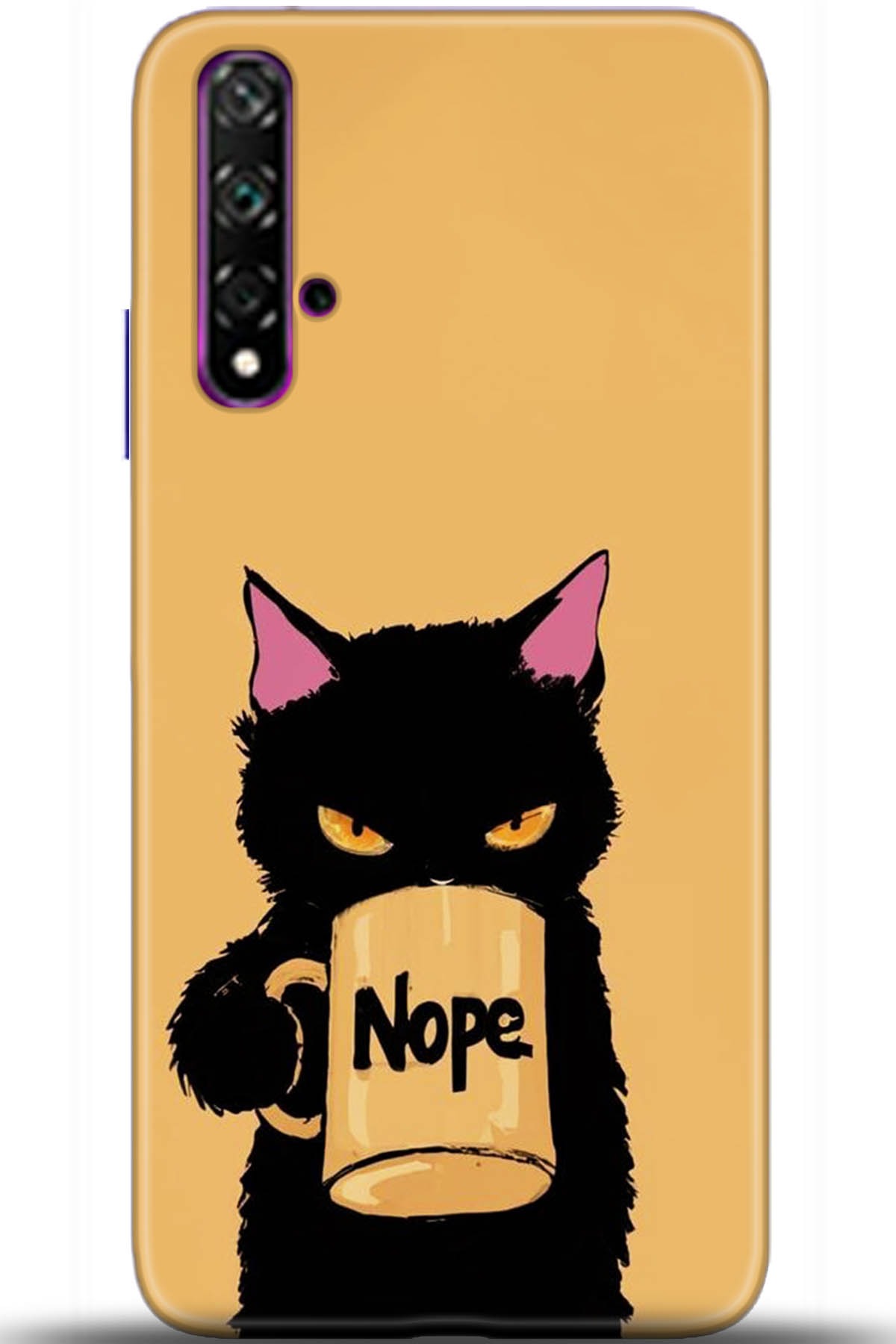 Huawei Nova 5T Uyumlu Kılıf HD Baskılı Kılıf - Followed Institution 5652