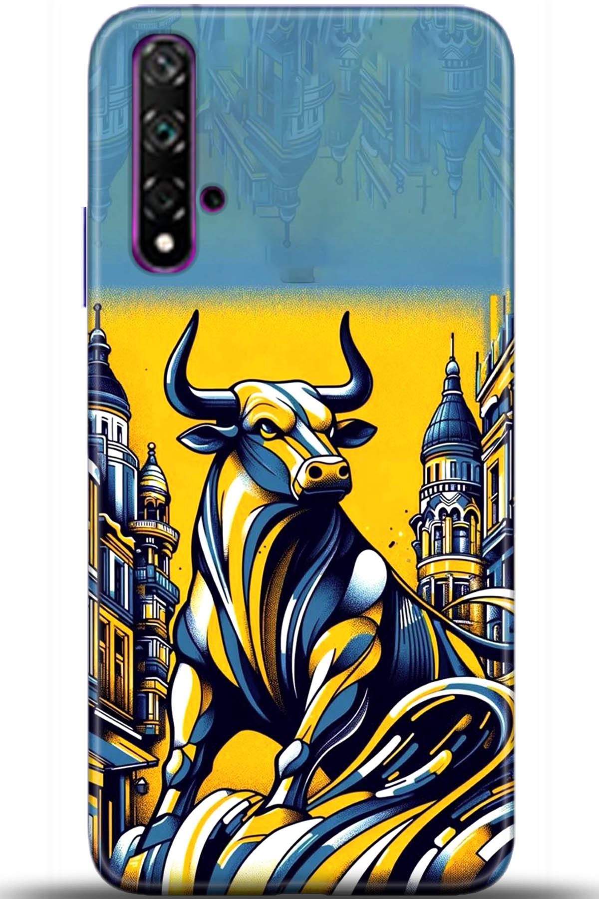 Huawei Nova 5T Uyumlu Kılıf HD Baskılı Kılıf - Followed Institution 5661