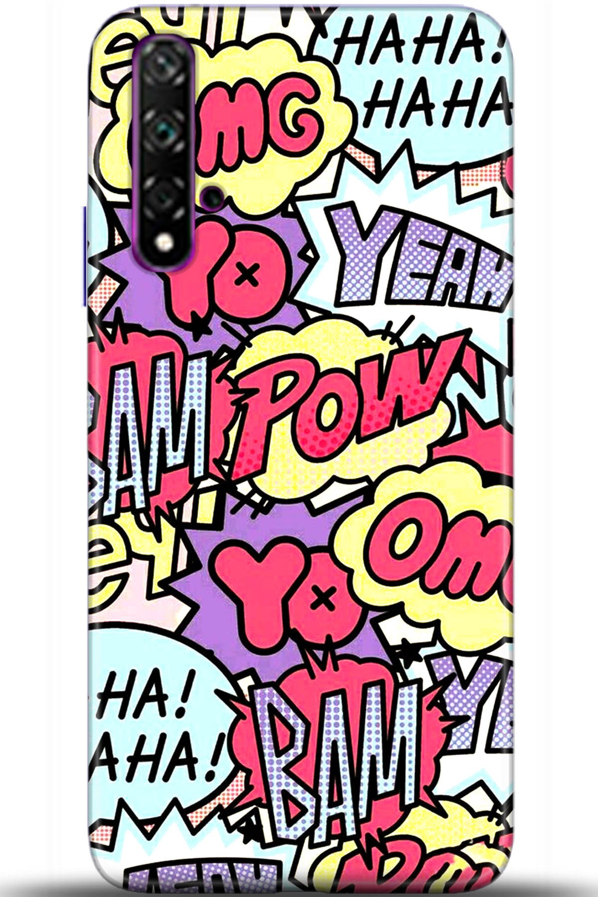 Huawei Nova 5T Uyumlu Kılıf HD Baskılı Kılıf - Followed Institution 5682