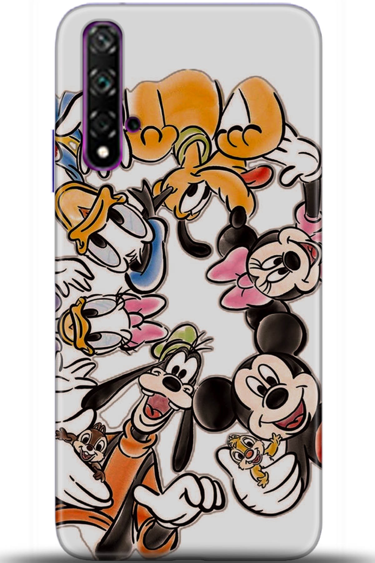 Huawei Nova 5T Uyumlu Kılıf HD Baskılı Kılıf - Followed Institution 5683