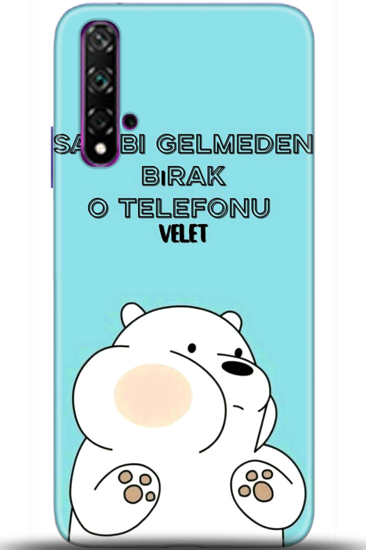Huawei Nova 5T Uyumlu Kılıf HD Baskılı Kılıf - Followed Institution 5687