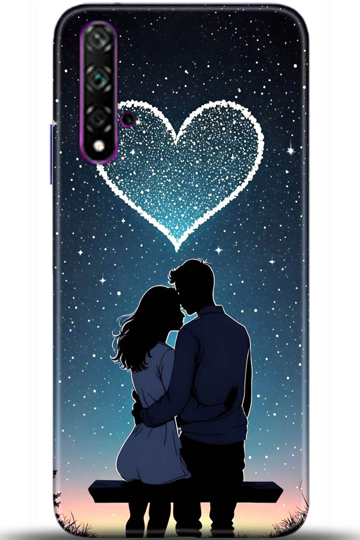 Huawei Nova 5T Uyumlu Kılıf HD Baskılı Kılıf - Followed Institution 5691