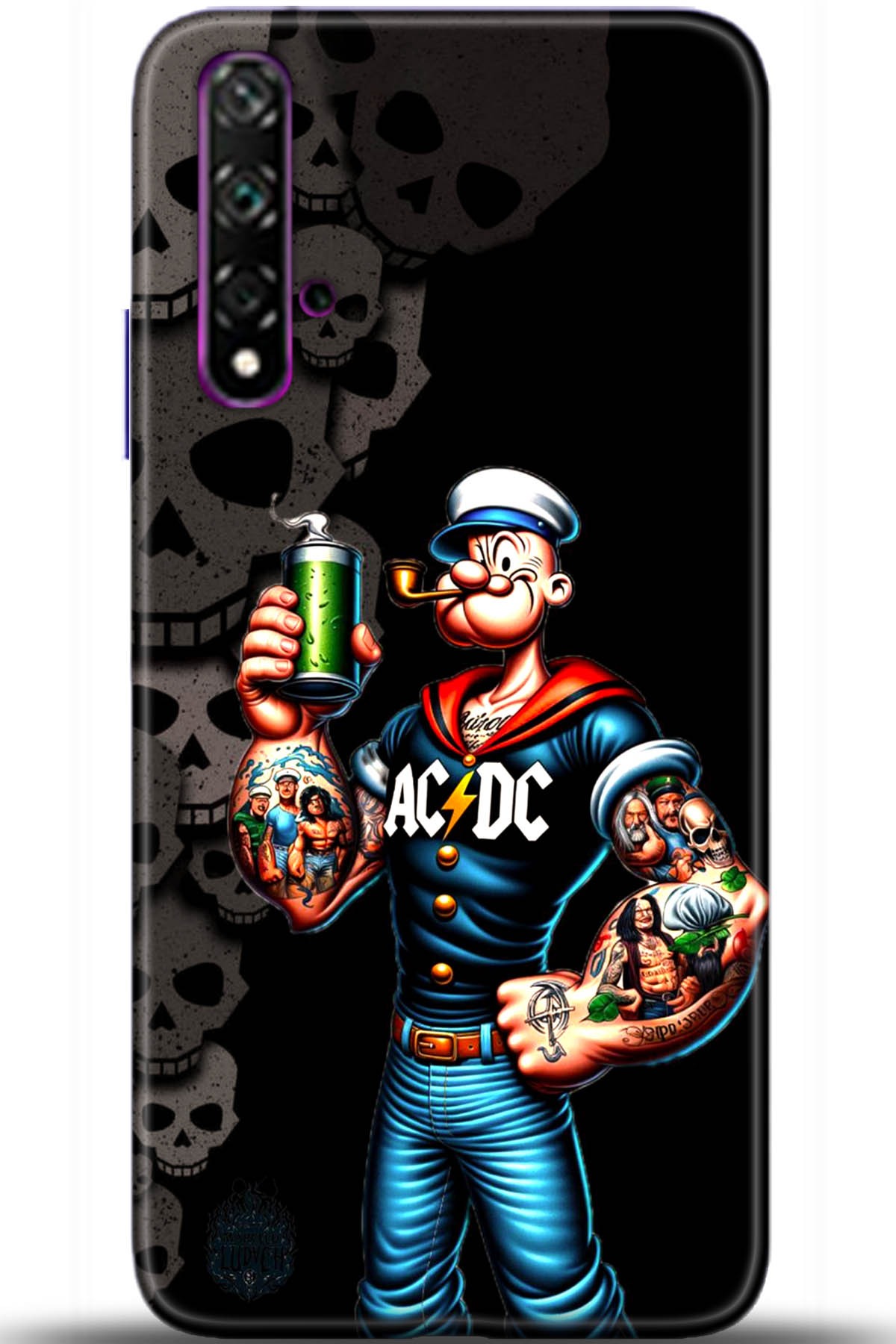 Huawei Nova 5T Uyumlu Kılıf HD Baskılı Kılıf - Followed Institution 5696