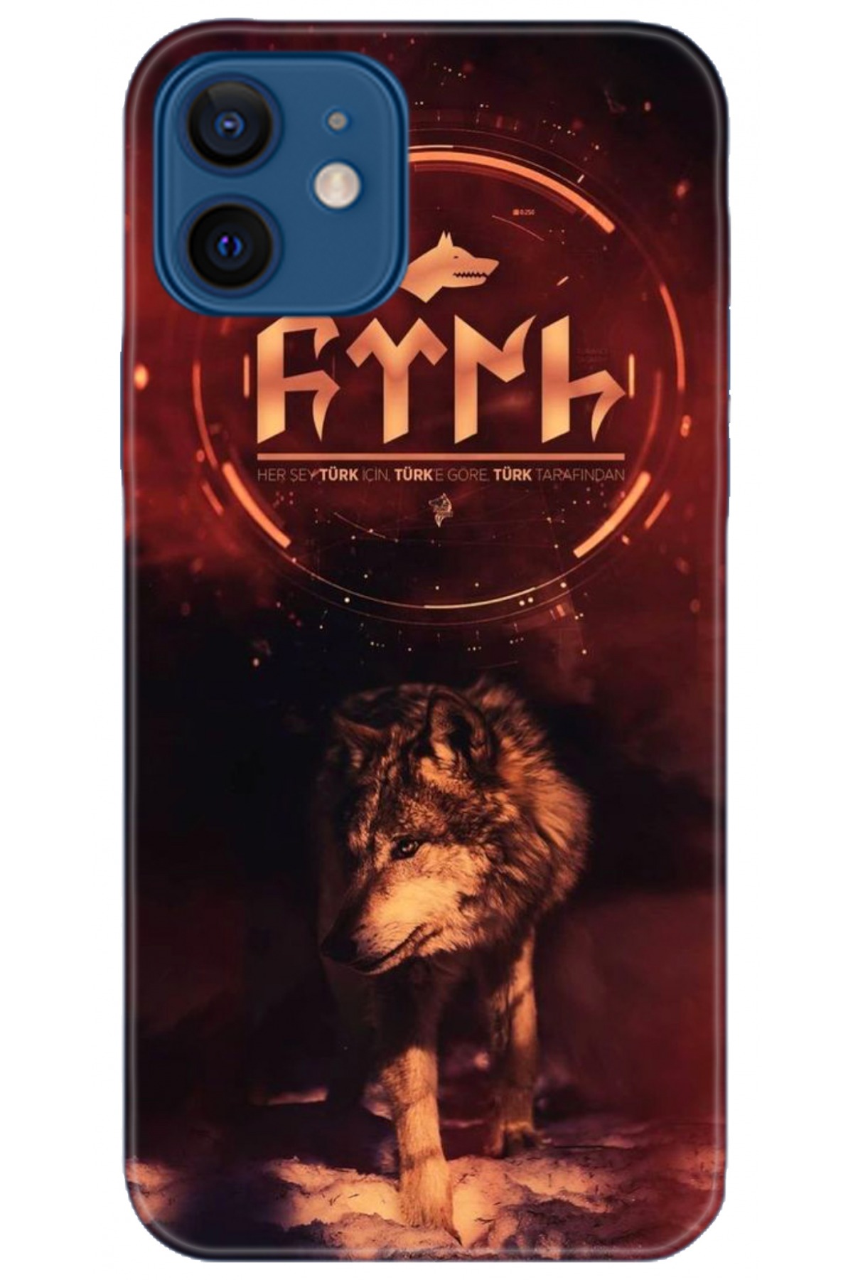 Apple iPhone 12 Mini Kılıf HD Baskılı Kılıf - Followed Institution 5056