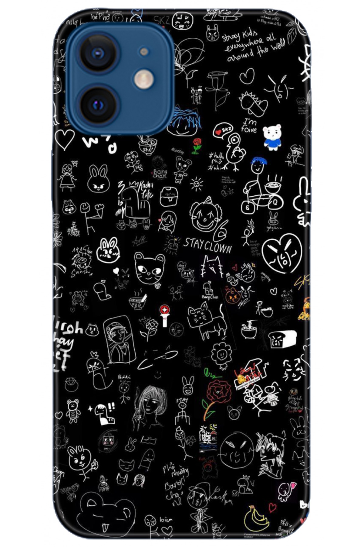 Apple iPhone 12 Mini Kılıf HD Baskılı Kılıf - Followed Institution 5143