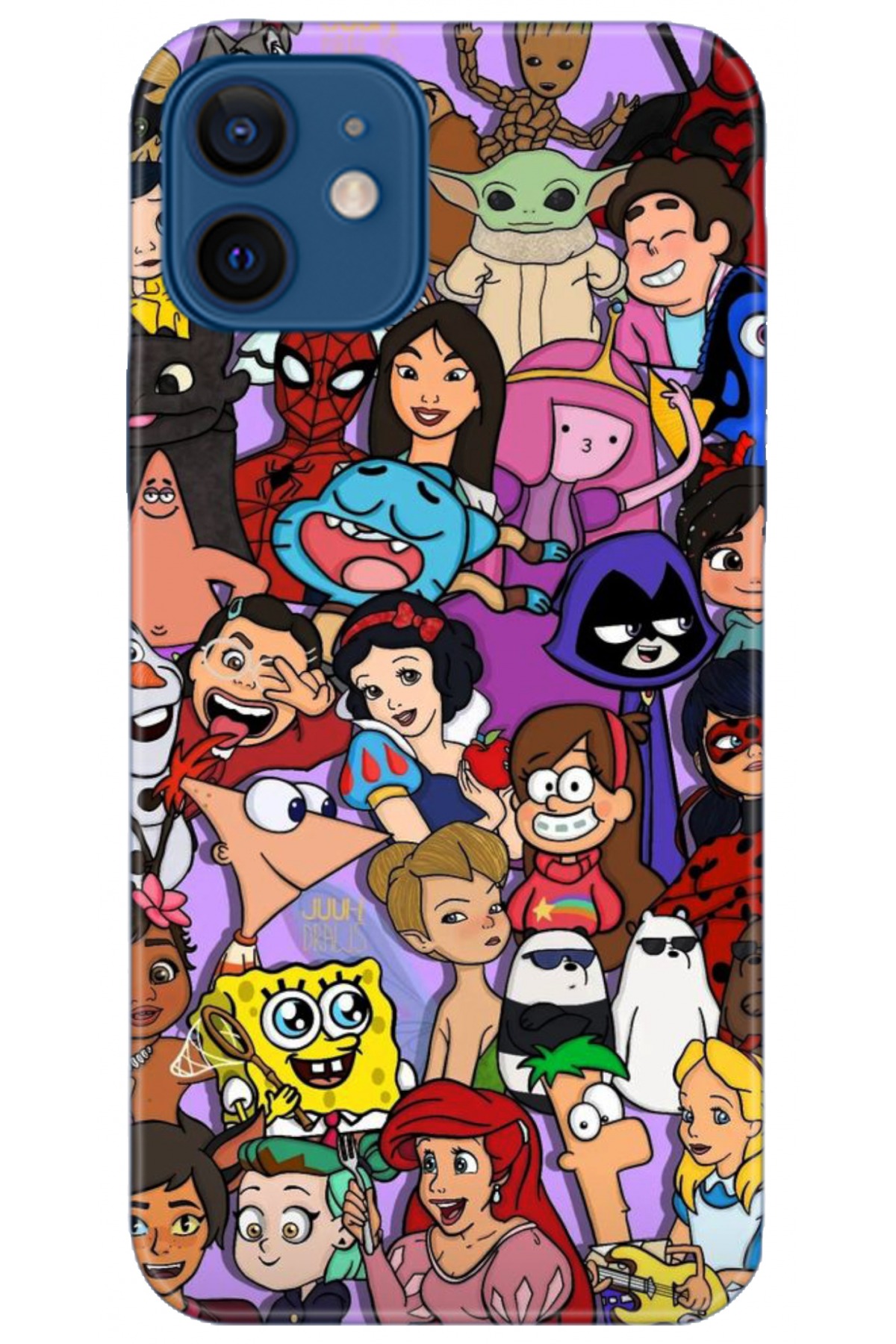 Apple iPhone 12 Mini Kılıf HD Baskılı Kılıf - Followed Institution 5168