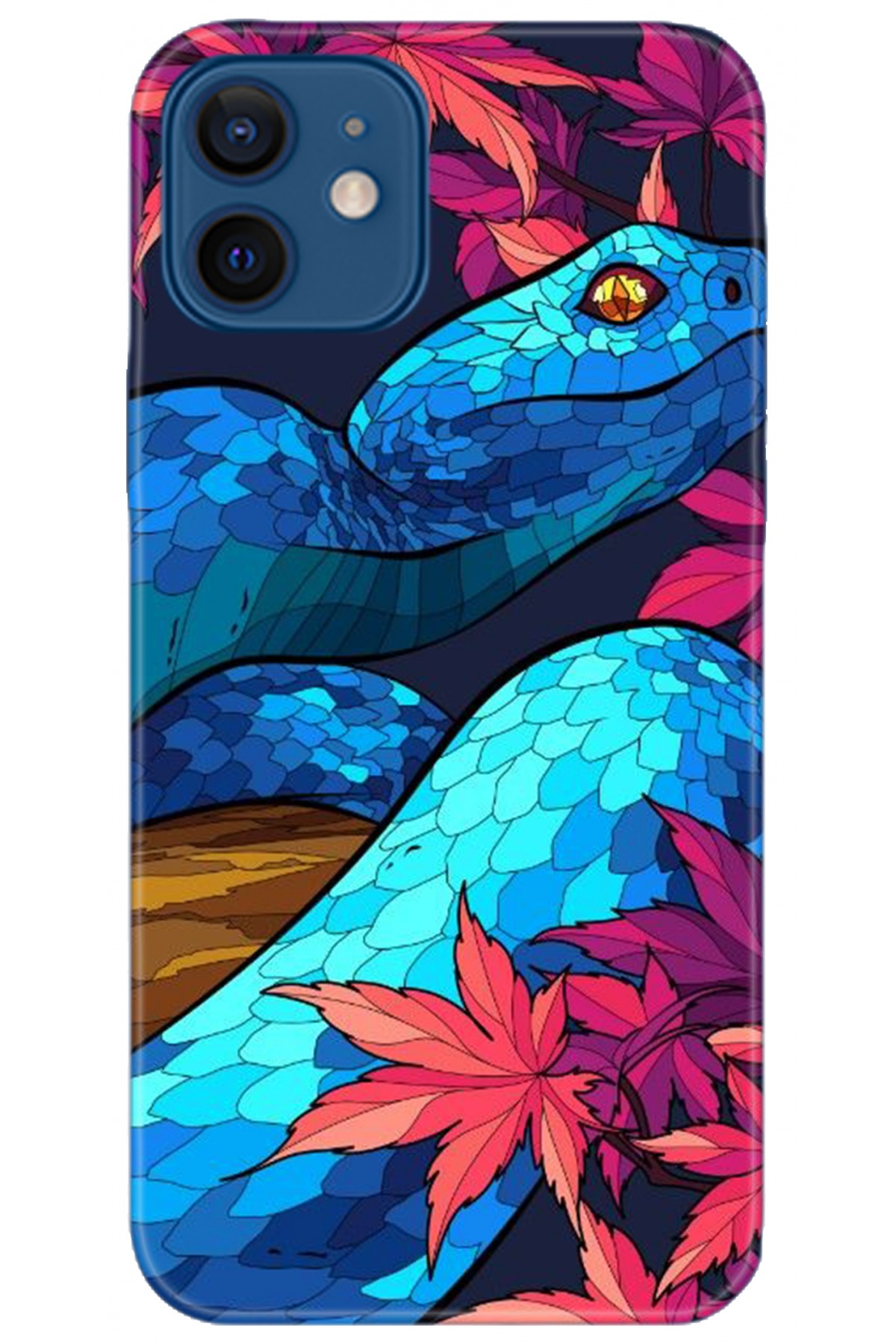 Apple iPhone 12 Mini Kılıf HD Baskılı Kılıf - Followed Institution 5211