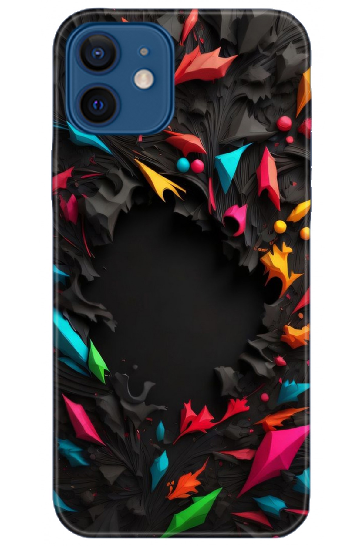 Apple iPhone 12 Mini Kılıf HD Baskılı Kılıf - Followed Institution 5253