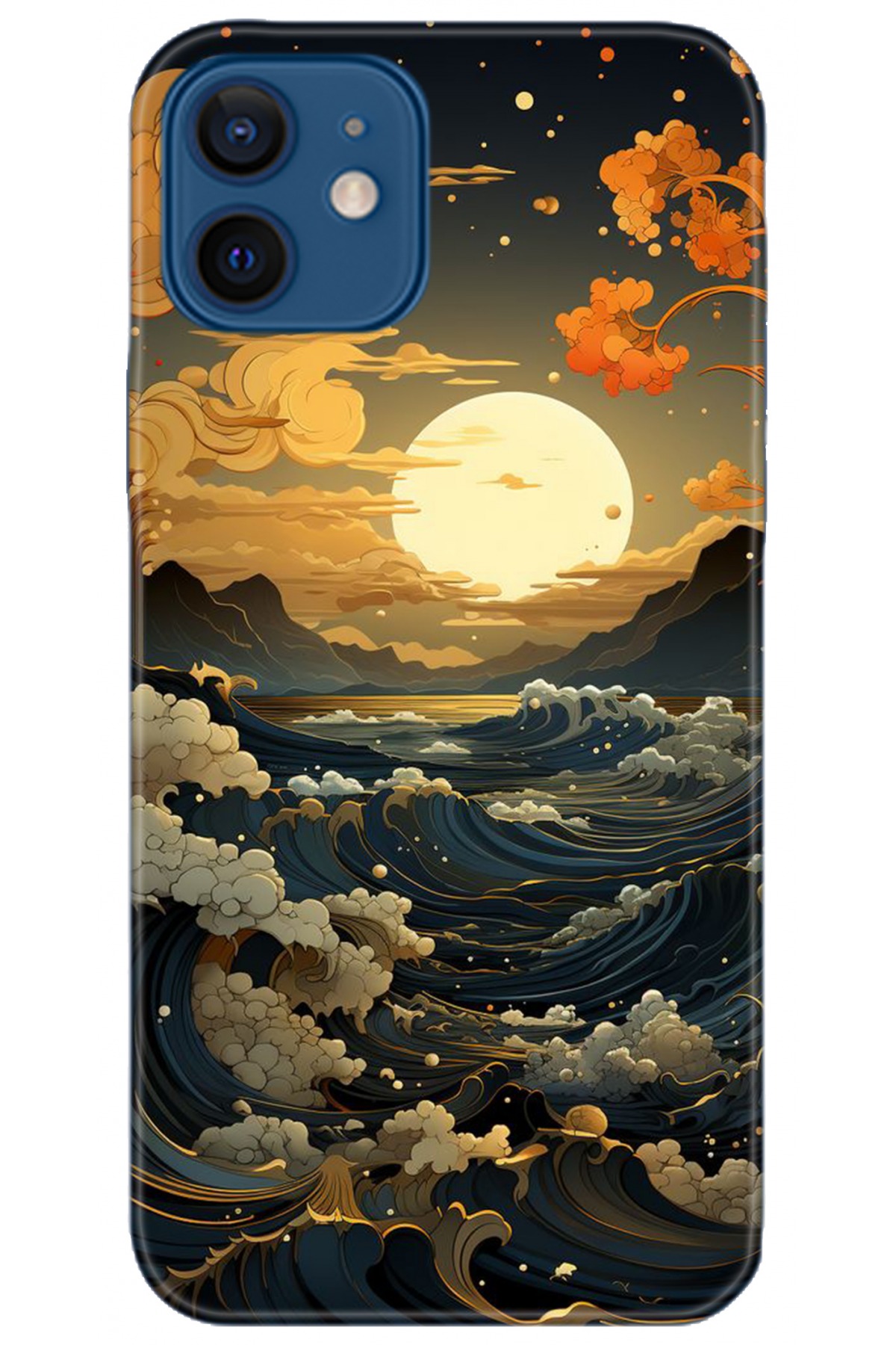 Apple iPhone 12 Mini Kılıf HD Baskılı Kılıf - Followed Institution 5278