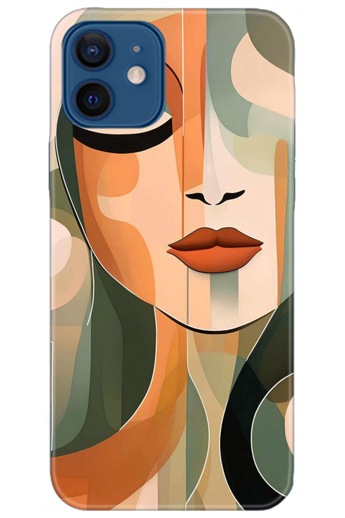 Apple iPhone 12 Mini Kılıf HD Baskılı Kılıf - Followed Institution 5279