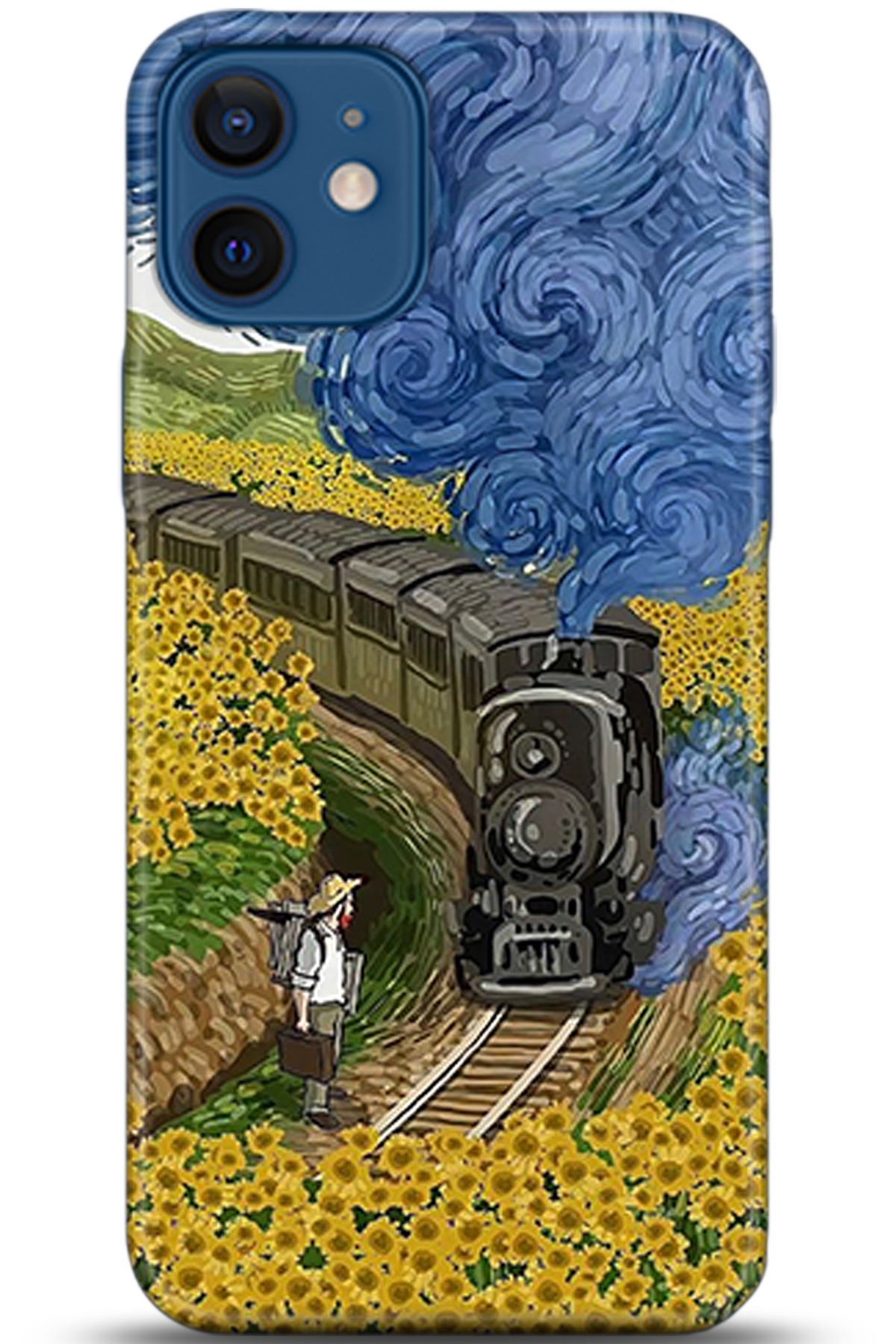 Apple iPhone 12 Mini Kılıf HD Baskılı Kılıf - Followed Institution 5344