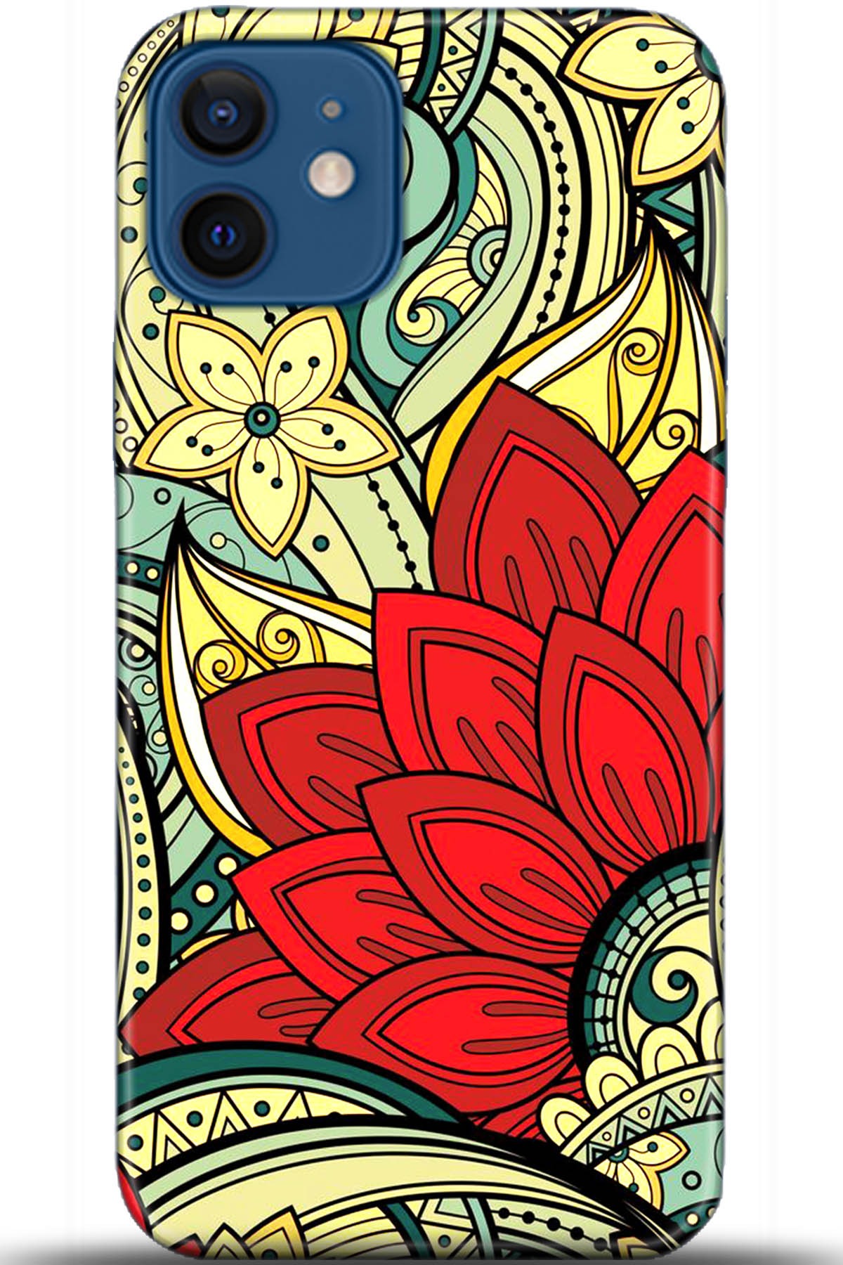 Apple iPhone 12 Mini Kılıf HD Baskılı Kılıf - Followed Institution 5534