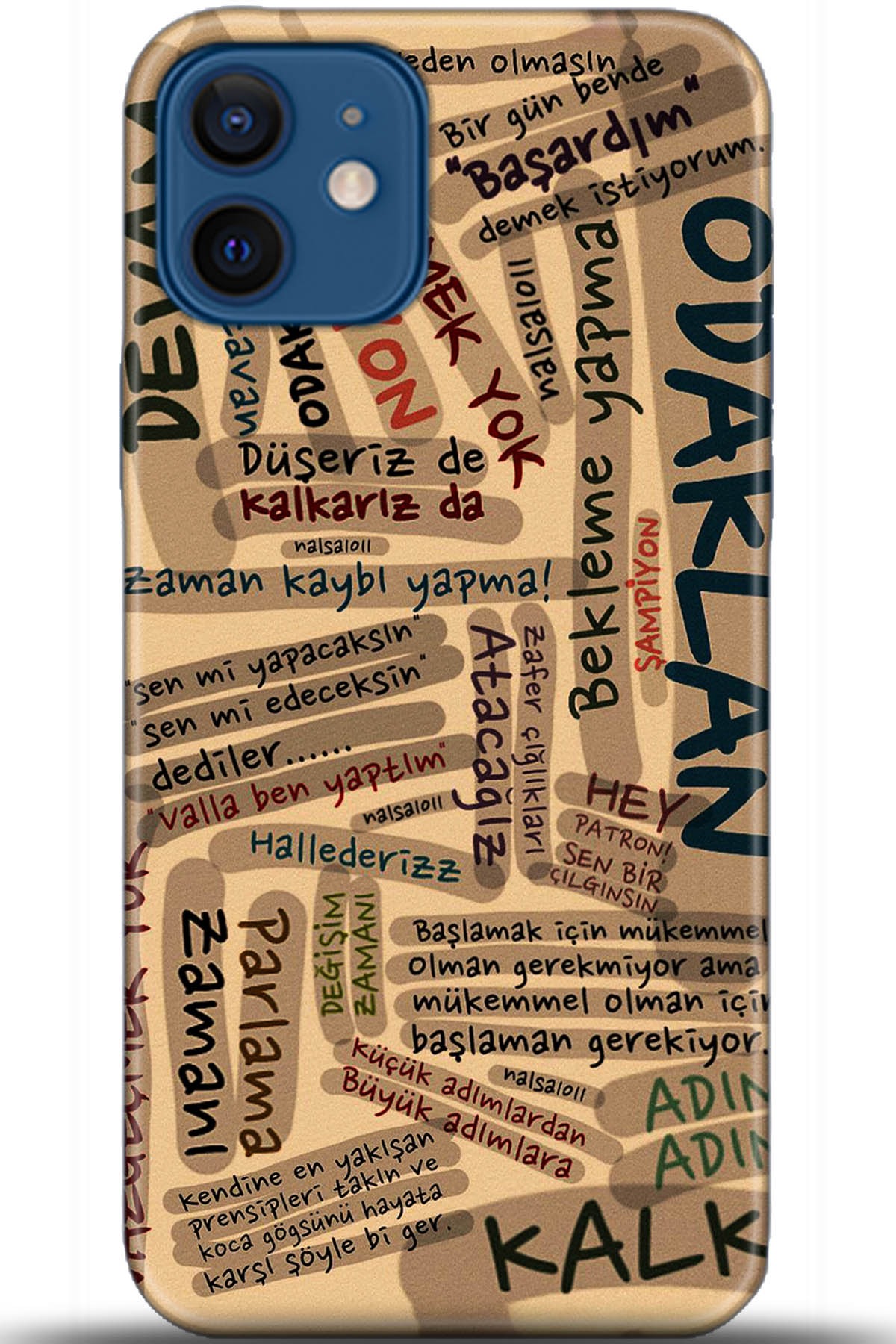 Apple iPhone 12 Mini Kılıf HD Baskılı Kılıf - Followed Institution 5586