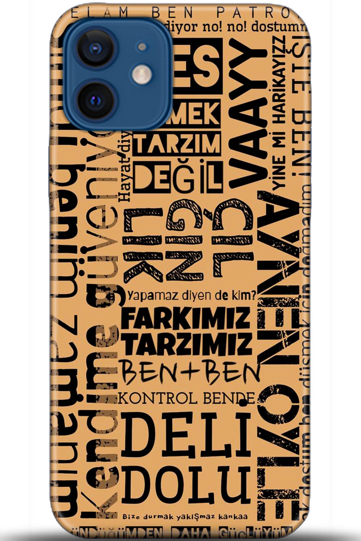 Apple iPhone 12 Mini Kılıf HD Baskılı Kılıf - Followed Institution 5588