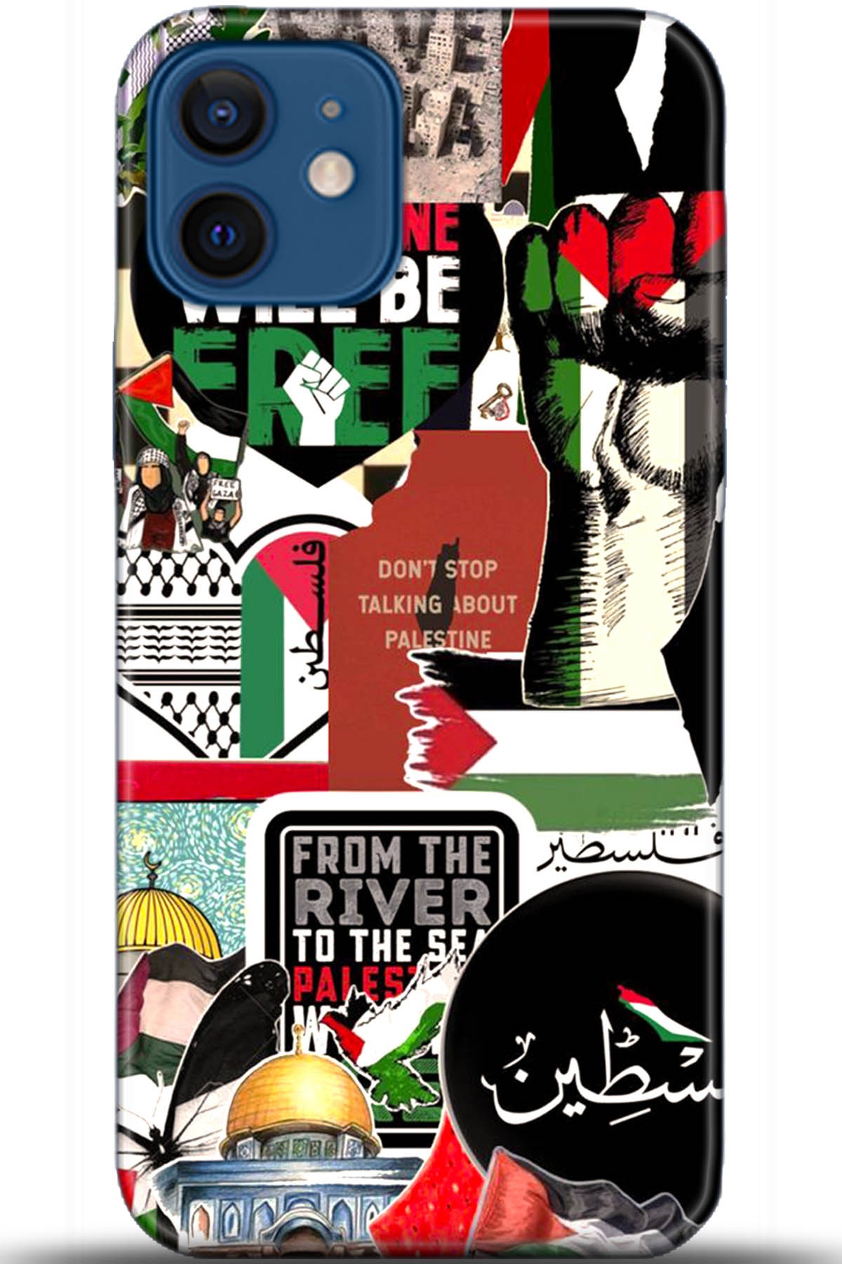 Apple iPhone 12 Mini Kılıf HD Baskılı Kılıf - Followed Institution 5617