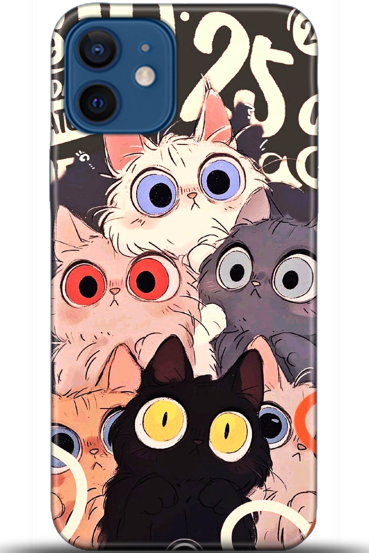 Apple iPhone 12 Mini Kılıf HD Baskılı Kılıf - Followed Institution 5641