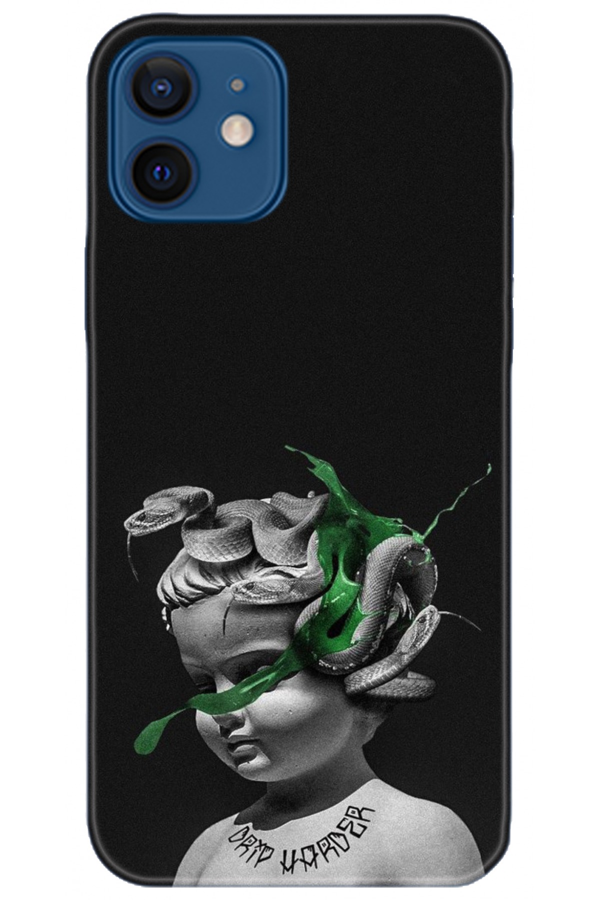 Apple iPhone 12 Mini Uyumlu Kılıf HD Baskılı Kılıf - Followed Institution 5077