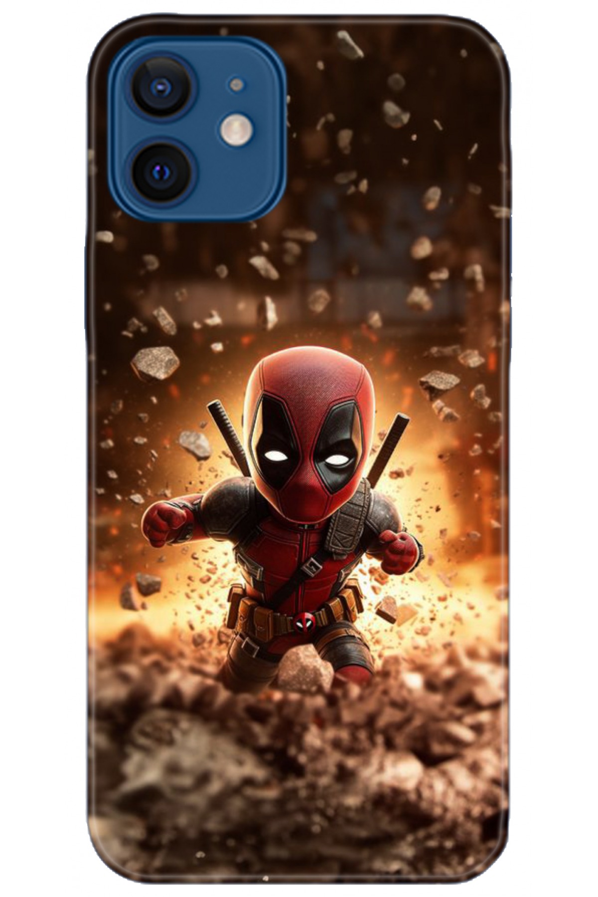 Apple iPhone 12 Mini Uyumlu Kılıf HD Baskılı Kılıf - Followed Institution 5082