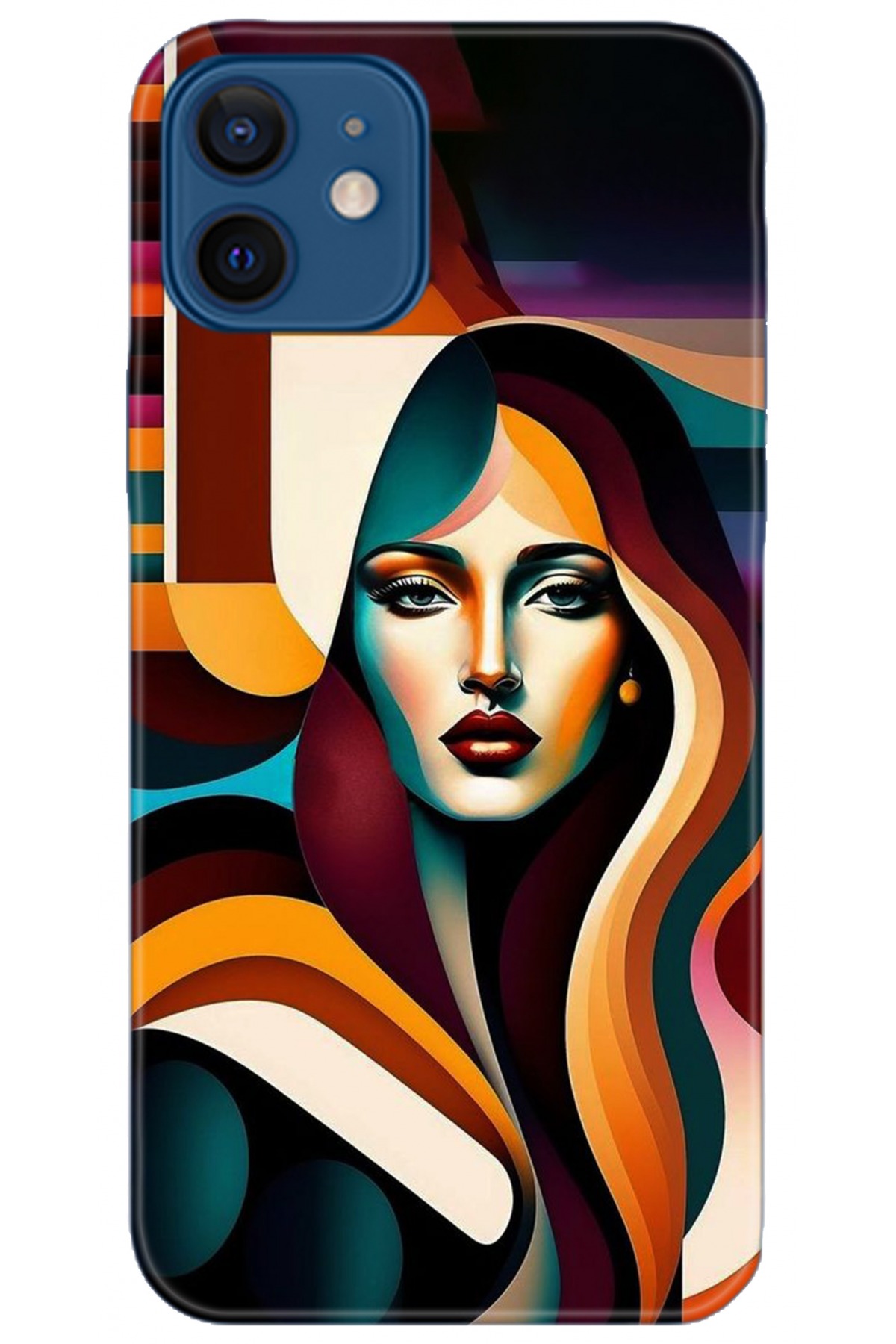 Apple iPhone 12 Mini Uyumlu Kılıf HD Baskılı Kılıf - Followed Institution 5245