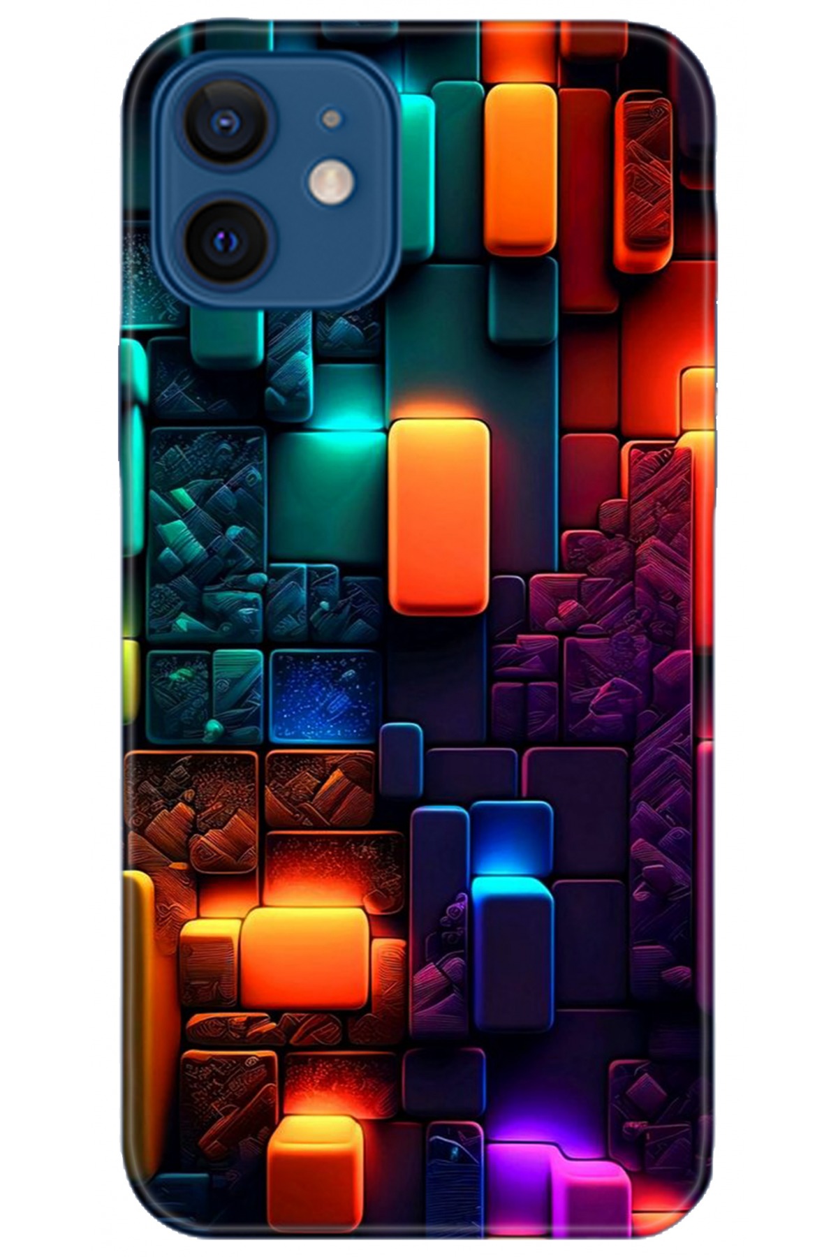 Apple iPhone 12 Mini Uyumlu Kılıf HD Baskılı Kılıf - Followed Institution 5266