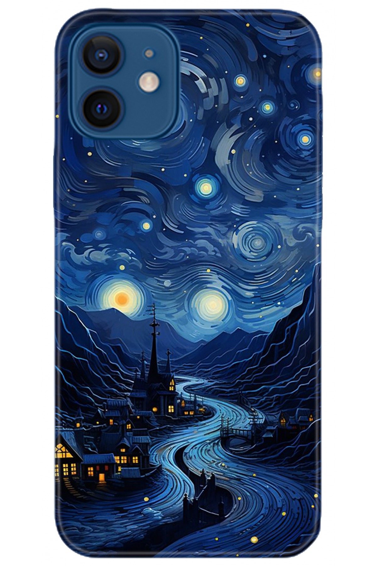 Apple iPhone 12 Mini Uyumlu Kılıf HD Baskılı Kılıf - Followed Institution 5276