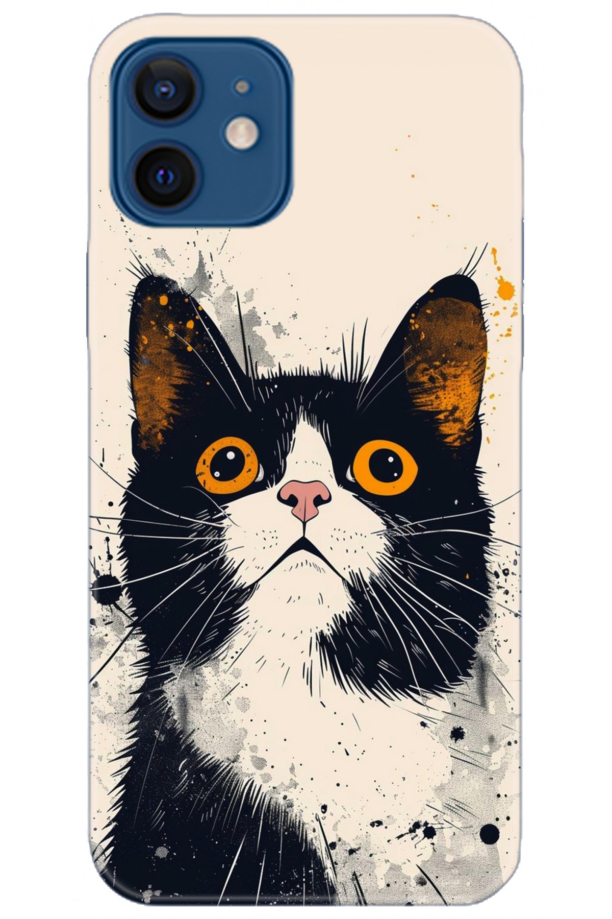 Apple iPhone 12 Mini Uyumlu Kılıf HD Baskılı Kılıf - Followed Institution 5294