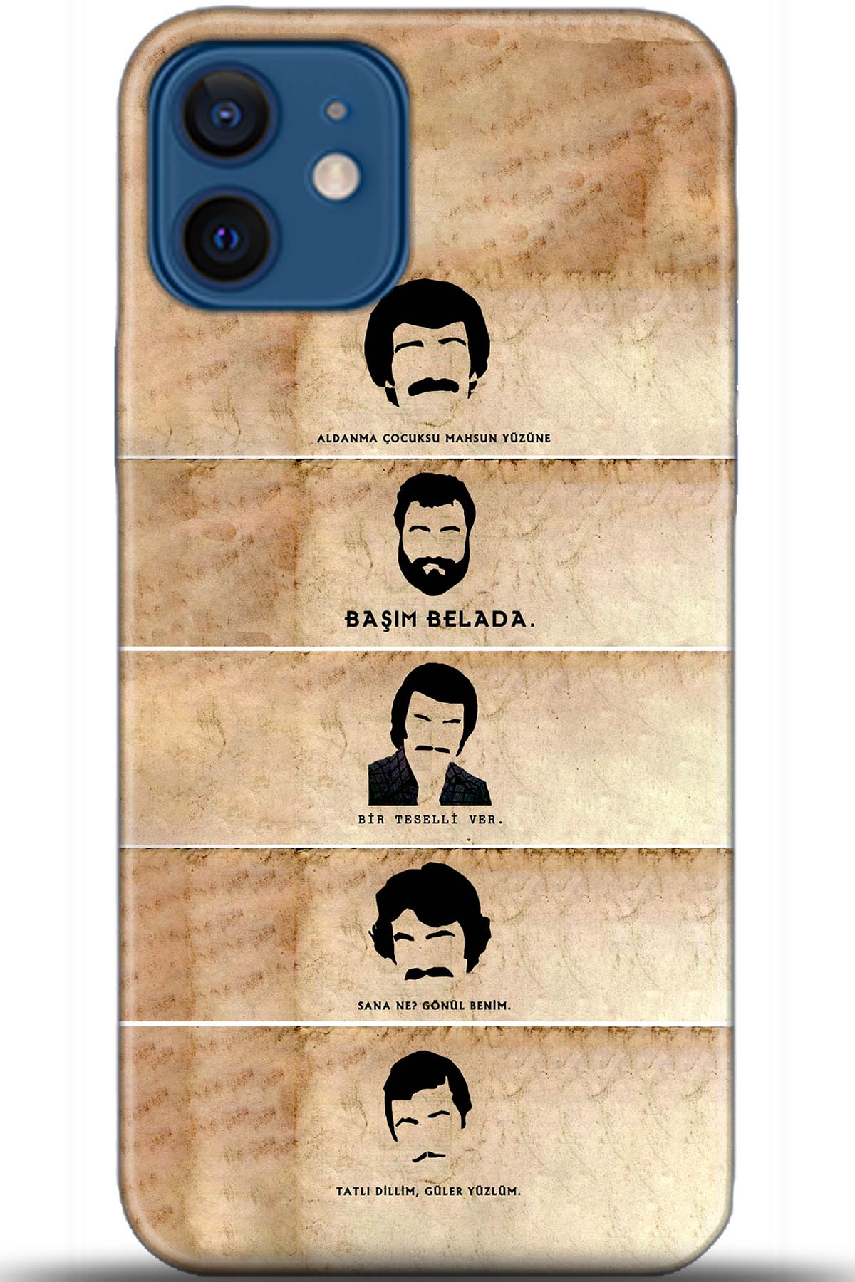 Apple iPhone 12 Mini Uyumlu Kılıf HD Baskılı Kılıf - Followed Institution 5440