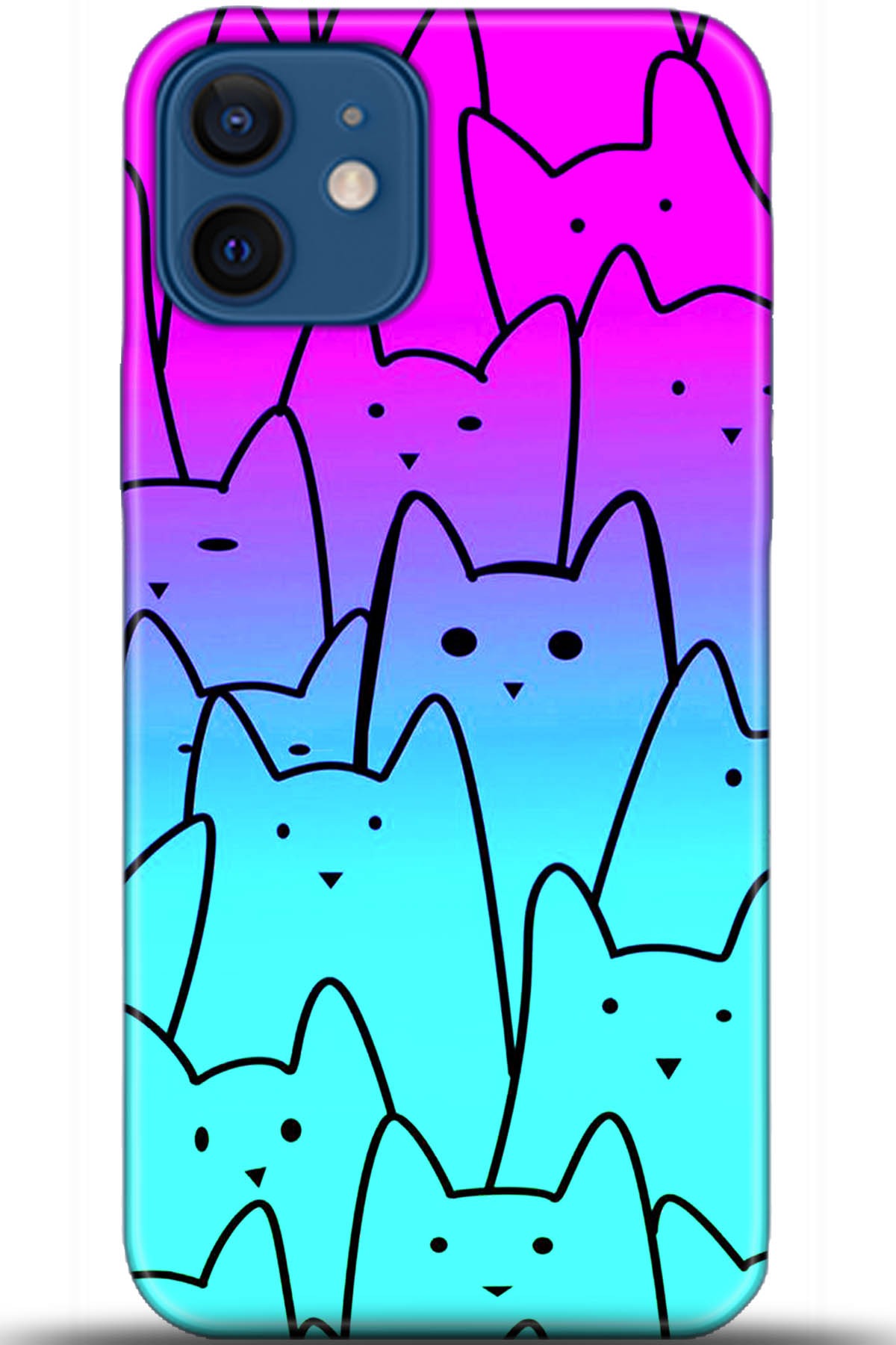 Apple iPhone 12 Mini Uyumlu Kılıf HD Baskılı Kılıf - Followed Institution 5511