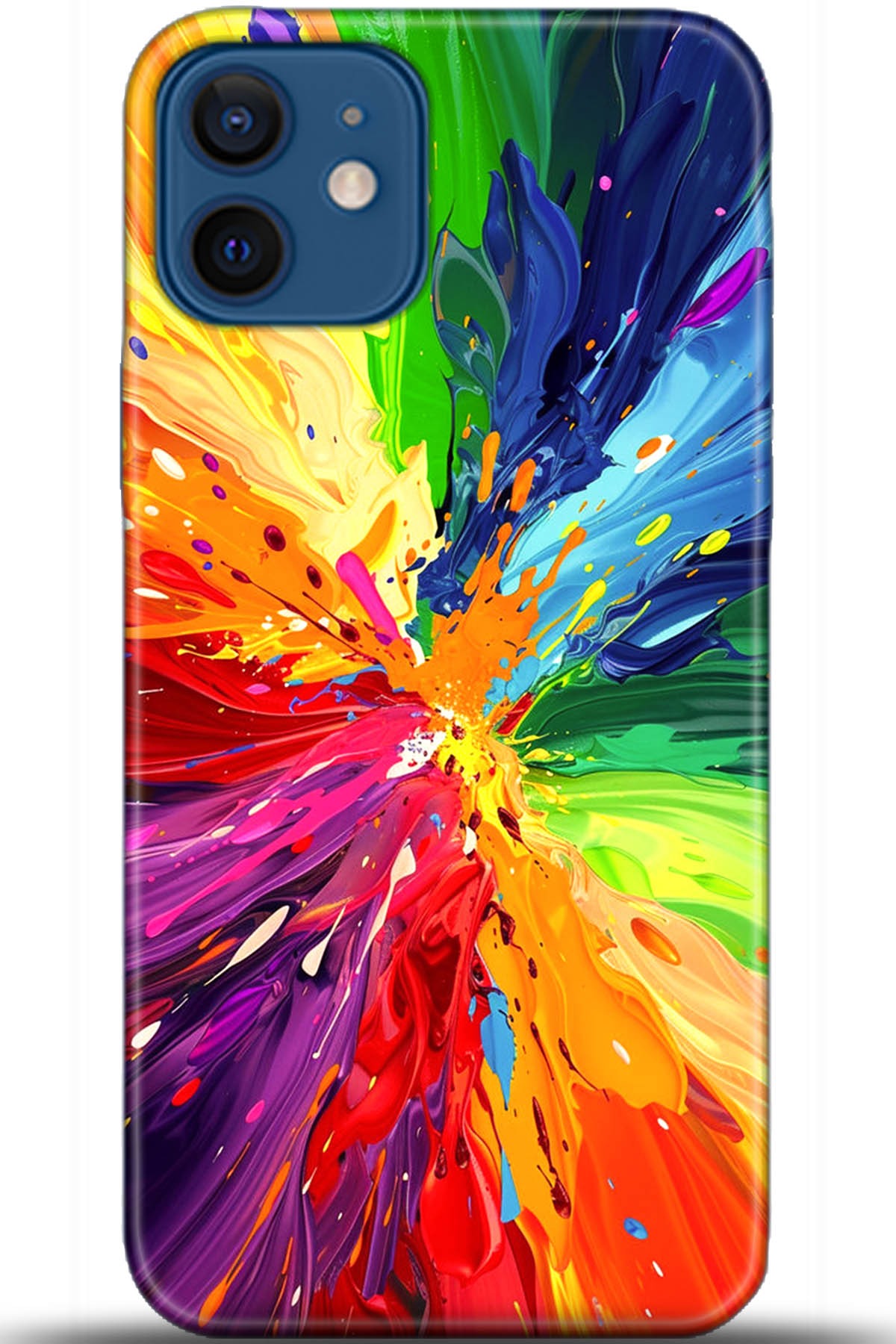 Apple iPhone 12 Mini Uyumlu Kılıf HD Baskılı Kılıf - Followed Institution 5513