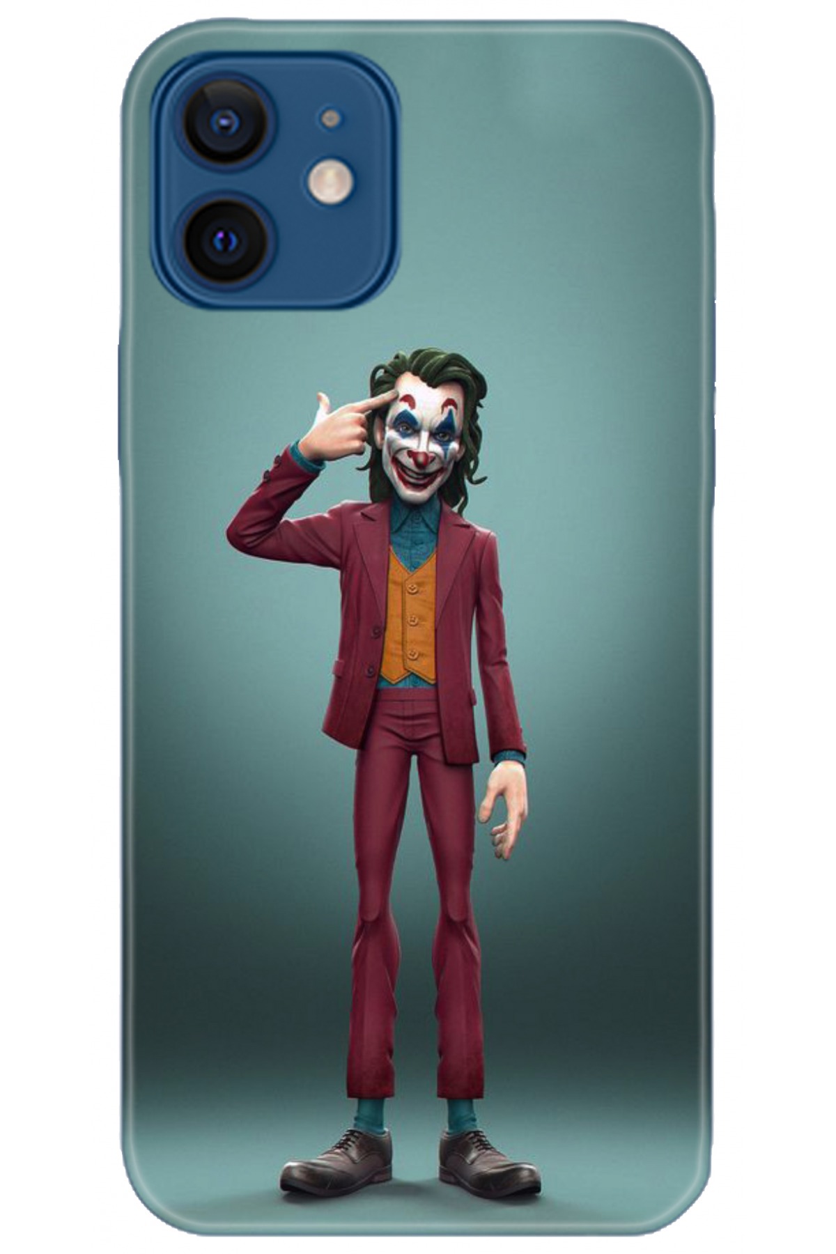 Apple iPhone 12 6.1inç Kılıf HD Baskılı Kılıf - Followed Institution 5017