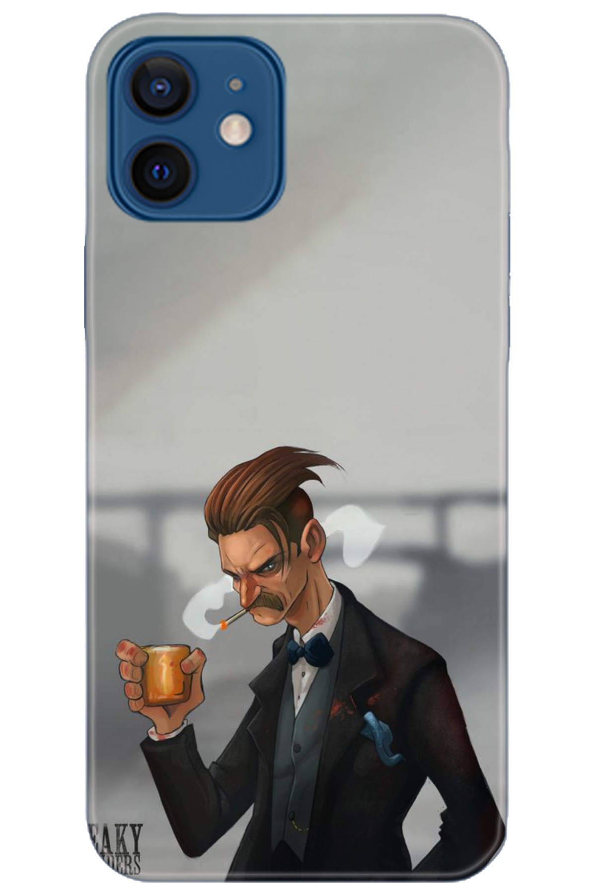 Apple iPhone 12 6.1inç Kılıf HD Baskılı Kılıf - Followed Institution 5088