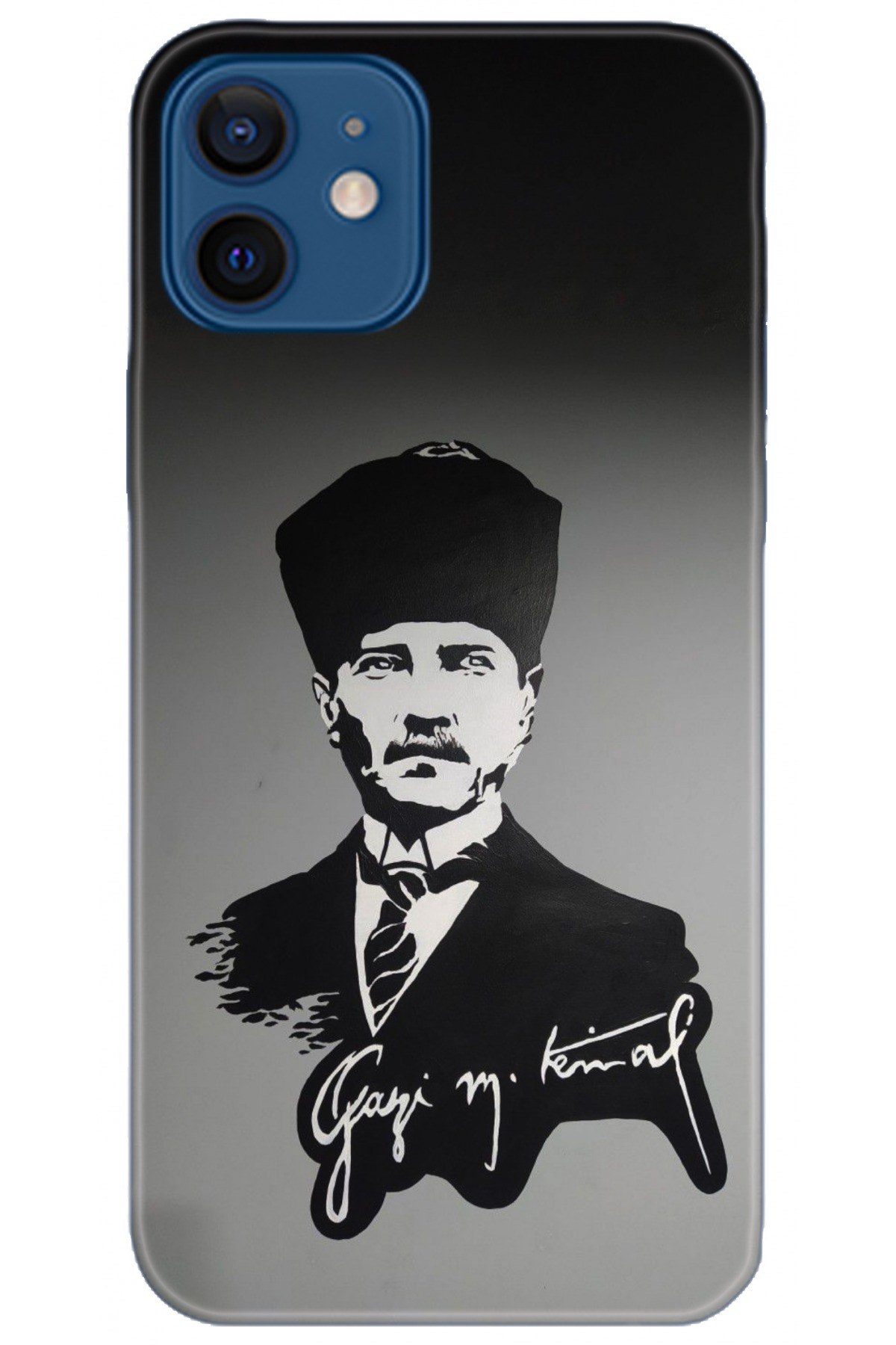 Apple iPhone 12 6.1inç Kılıf HD Baskılı Kılıf - Followed Institution 5112