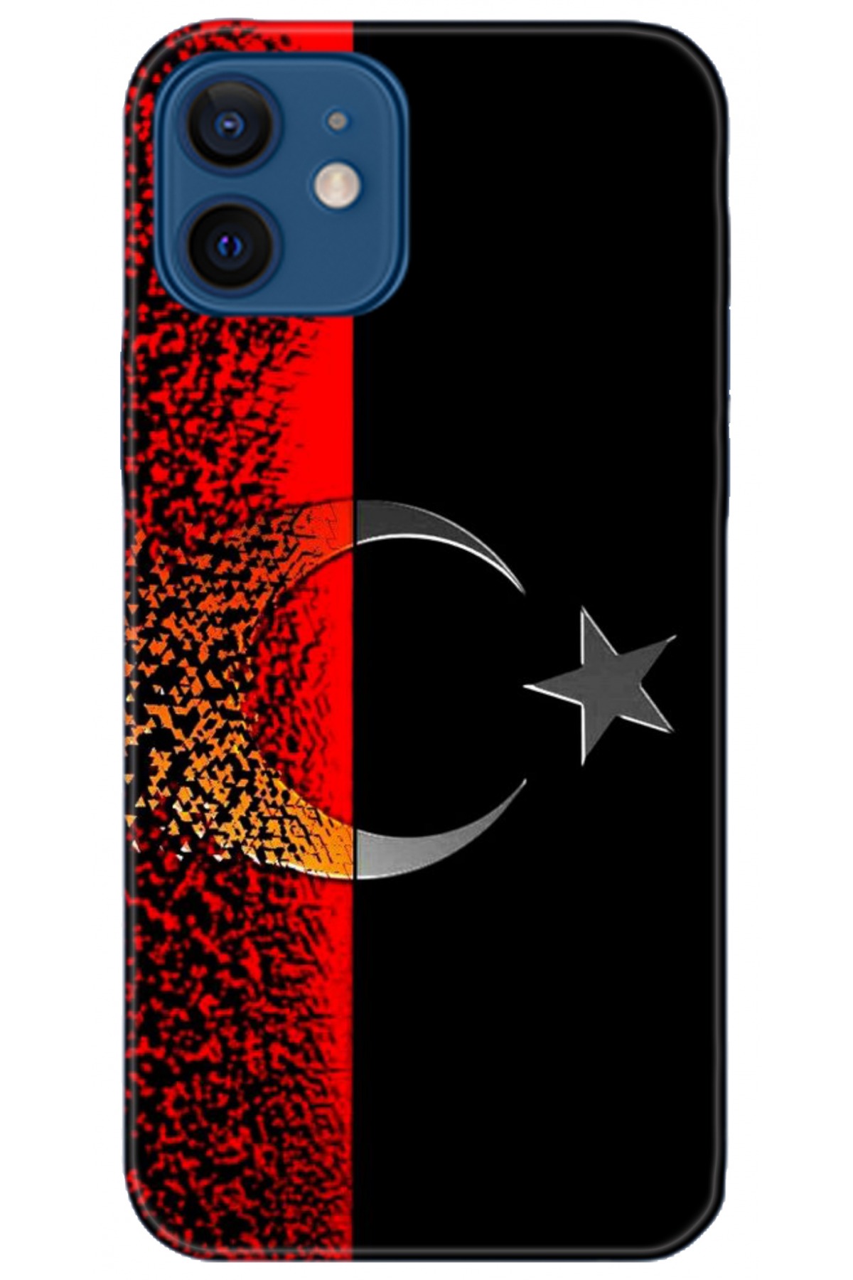 Apple iPhone 12 6.1inç Kılıf HD Baskılı Kılıf - Followed Institution 5137