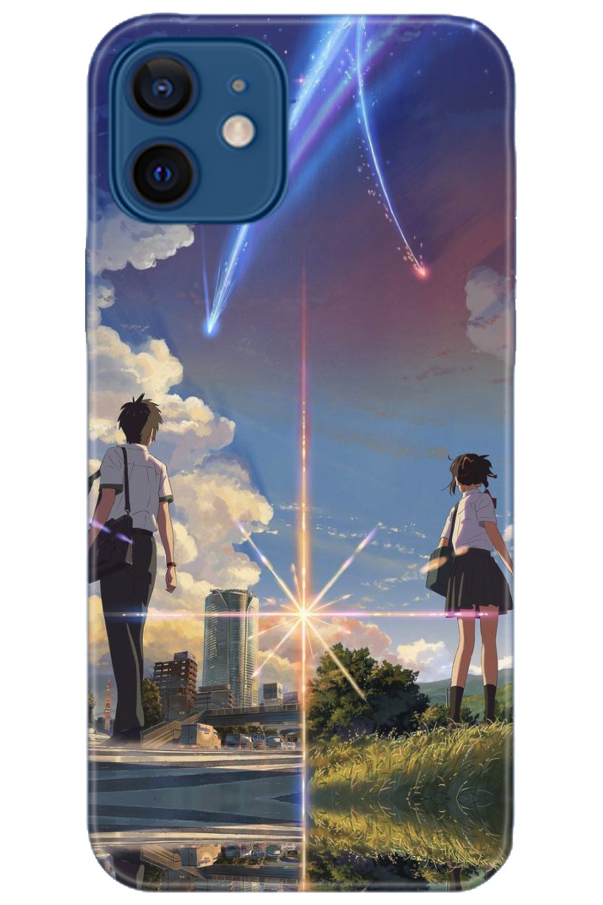 Apple iPhone 12 6.1inç Kılıf HD Baskılı Kılıf - Followed Institution 5176