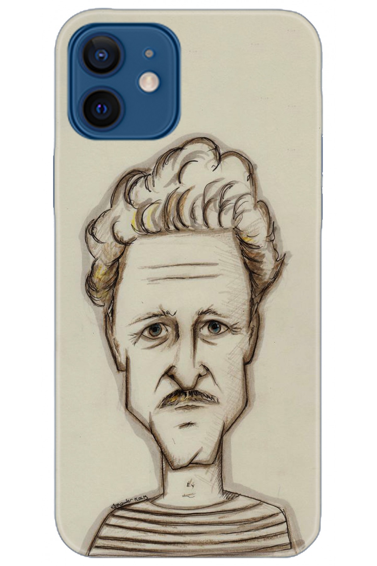 Apple iPhone 12 6.1inç Kılıf HD Baskılı Kılıf - Followed Institution 5203