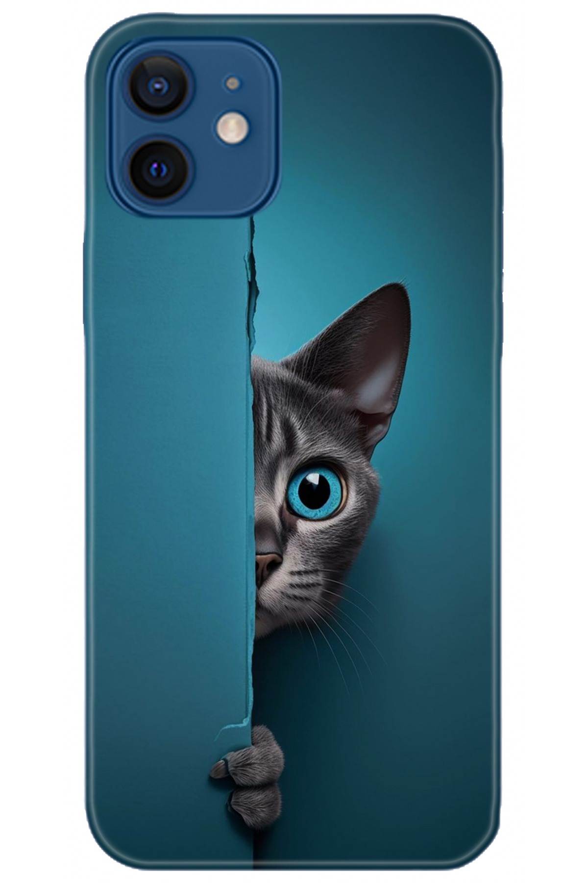 Apple iPhone 12 6.1inç Kılıf HD Baskılı Kılıf - Followed Institution 5204