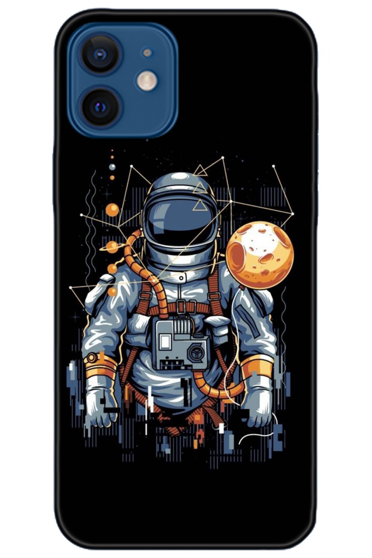 Apple iPhone 12 6.1inç Kılıf HD Baskılı Kılıf - Followed Institution 5221