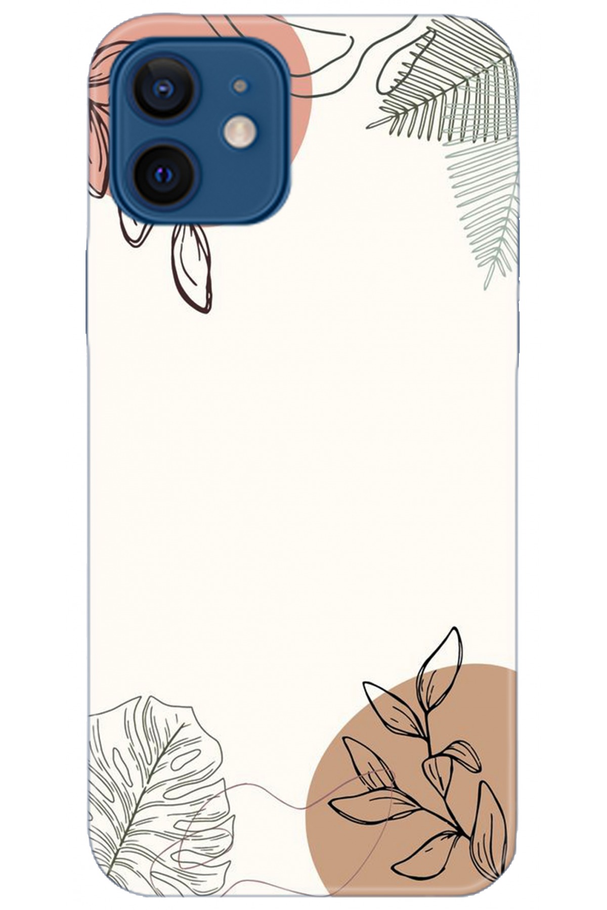 Apple iPhone 12 6.1inç Kılıf HD Baskılı Kılıf - Followed Institution 5238