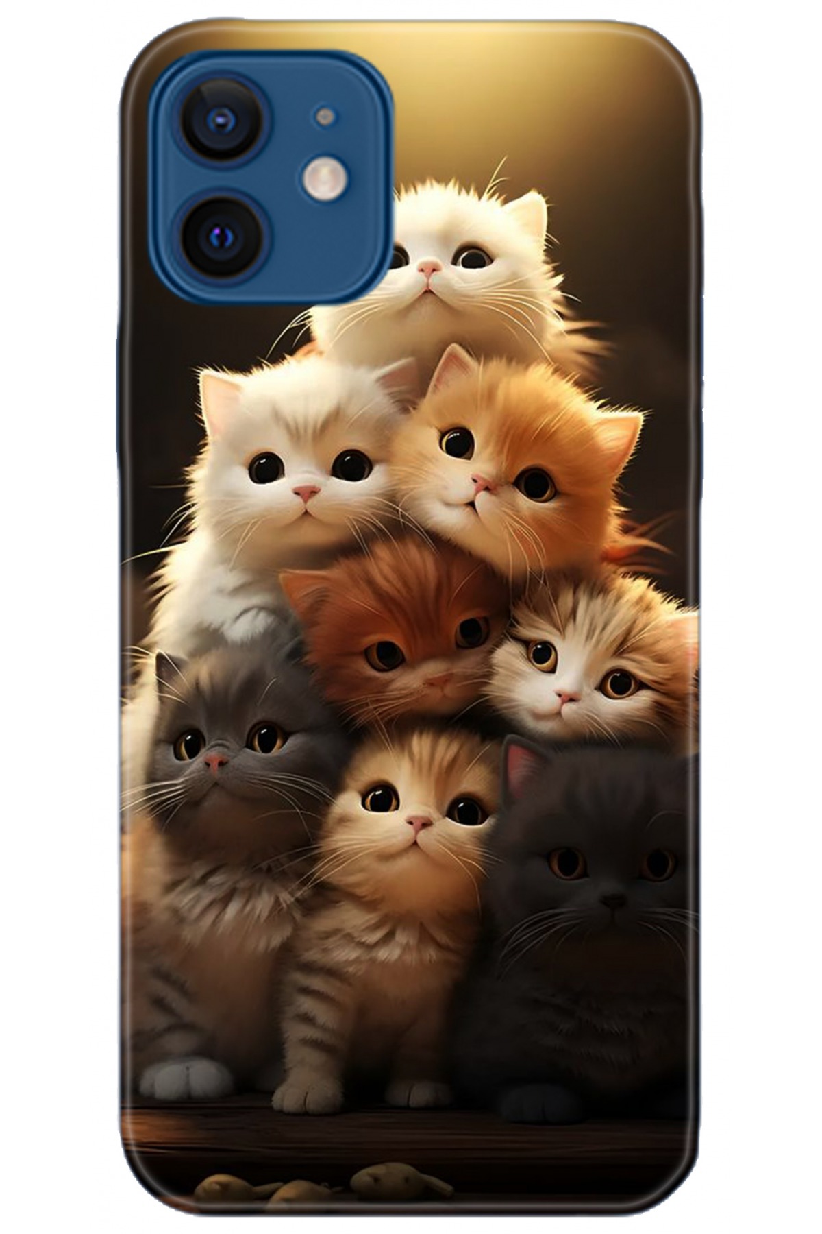 Apple iPhone 12 6.1inç Kılıf HD Baskılı Kılıf - Followed Institution 5254