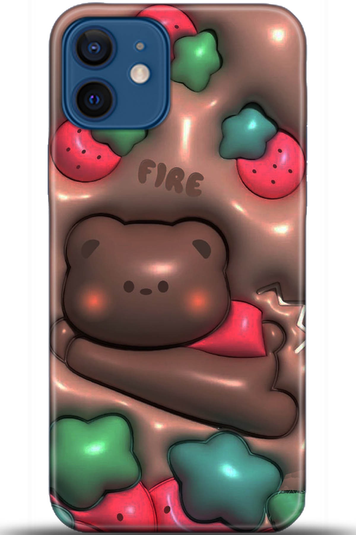 Apple iPhone 12 6.1inç Kılıf HD Baskılı Kılıf - Followed Institution 5371