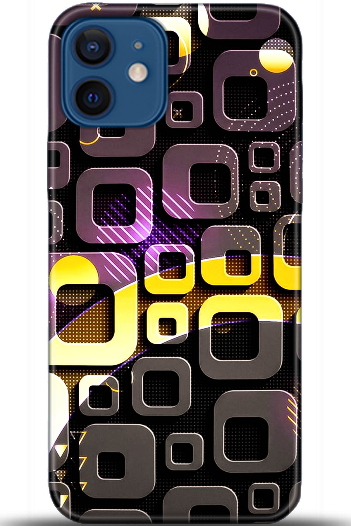 Apple iPhone 12 6.1inç Kılıf HD Baskılı Kılıf - Followed Institution 5526