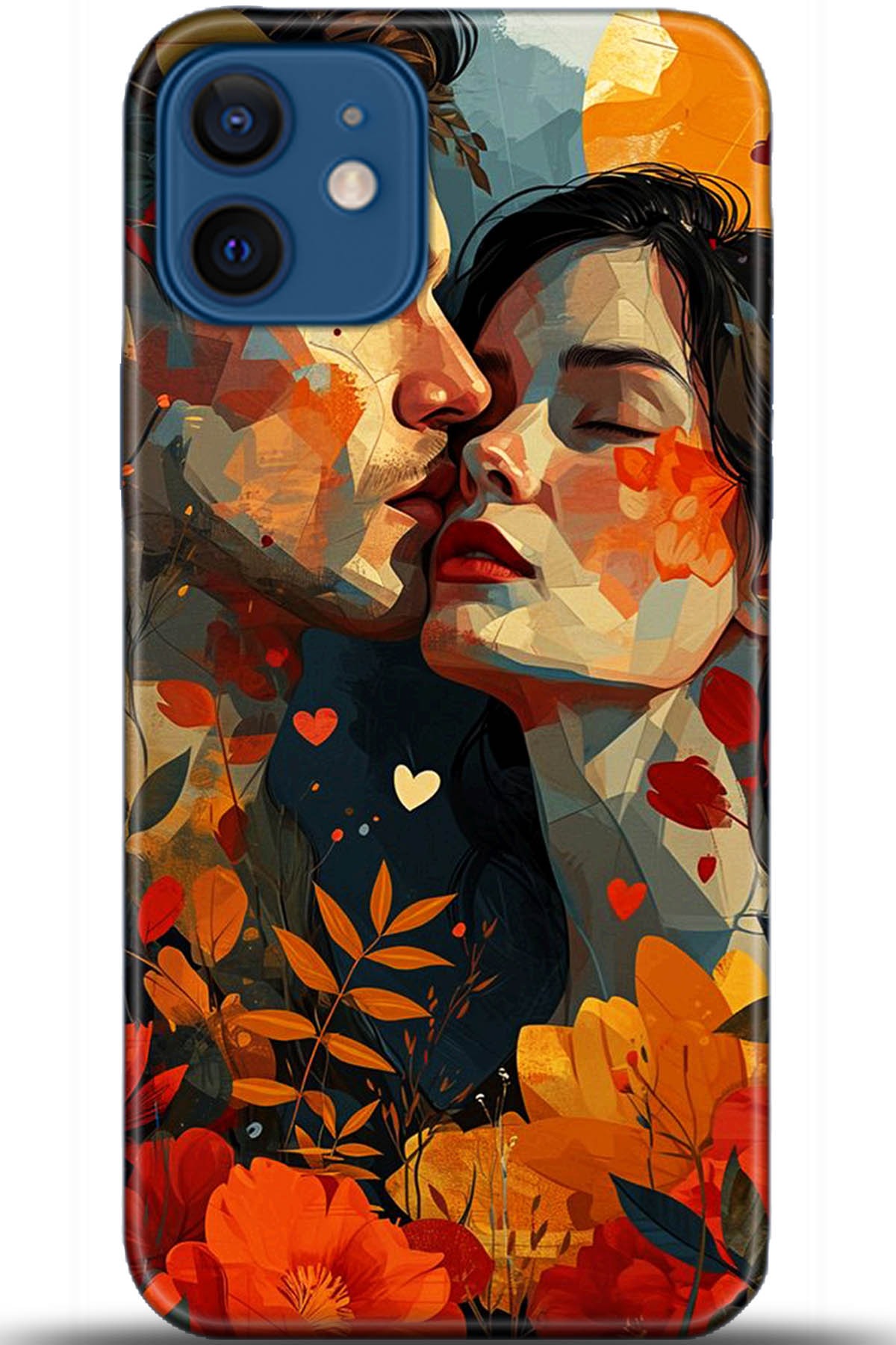 Apple iPhone 12 6.1inç Kılıf HD Baskılı Kılıf - Followed Institution 5556