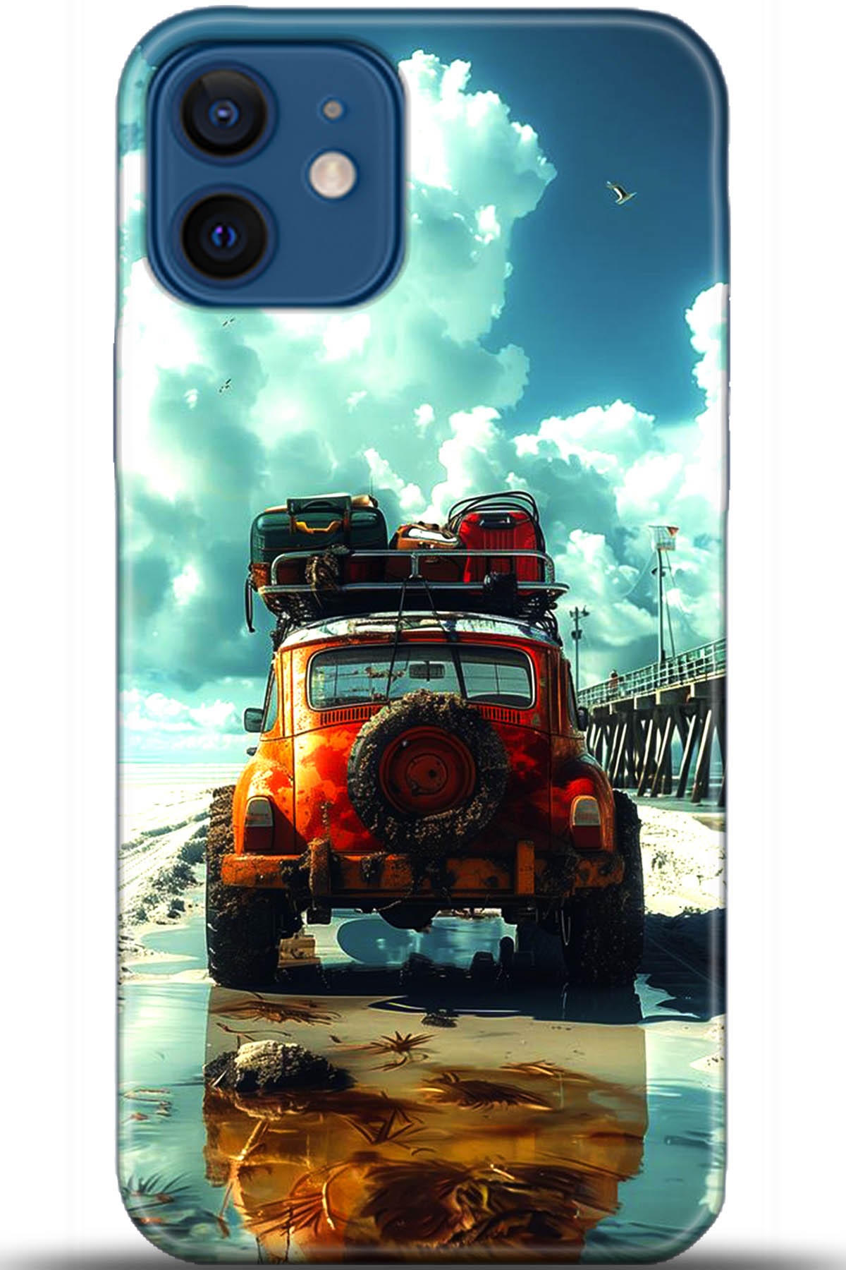 Apple iPhone 12 6.1inç Kılıf HD Baskılı Kılıf - Followed Institution 5559