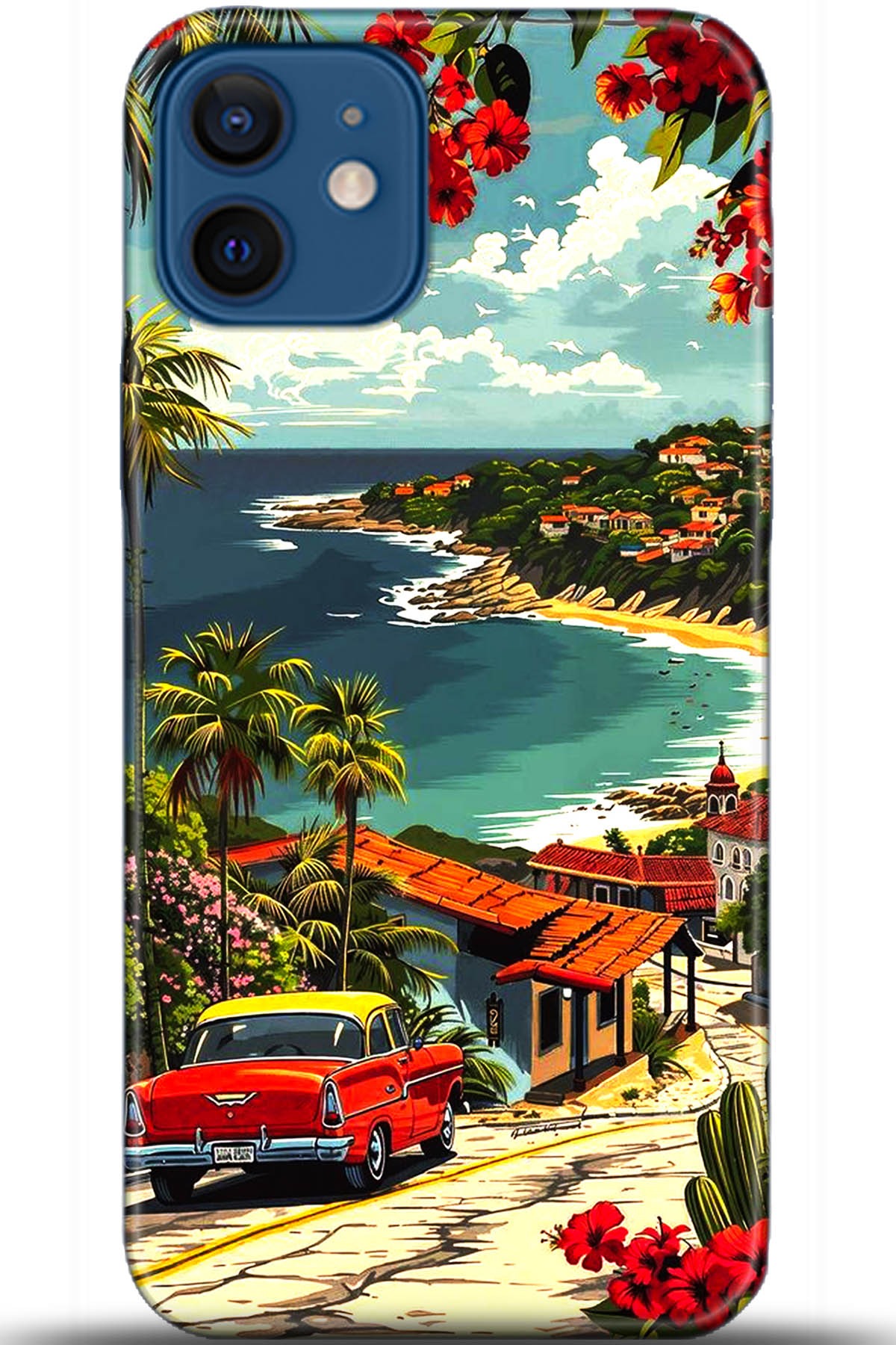 Apple iPhone 12 6.1inç Kılıf HD Baskılı Kılıf - Followed Institution 5560