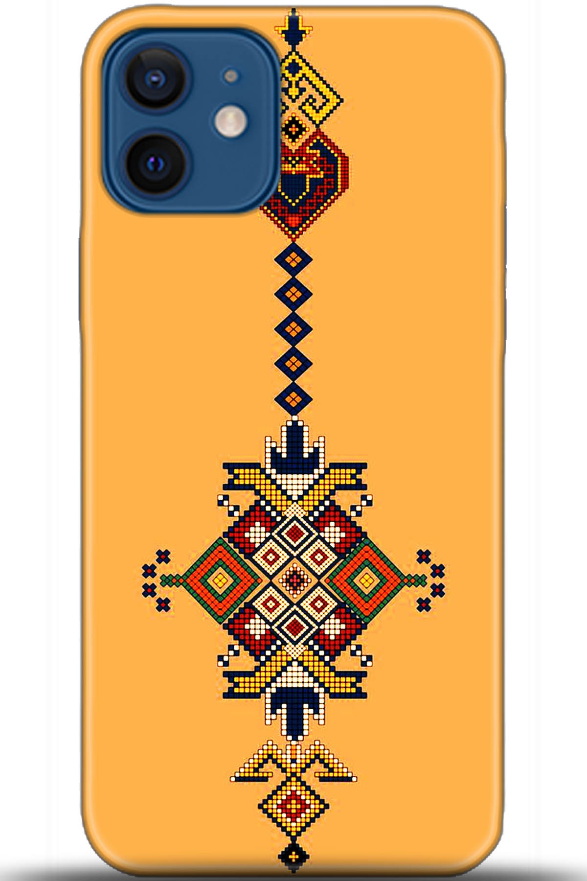 Apple iPhone 12 6.1inç Kılıf HD Baskılı Kılıf - Followed Institution 5609